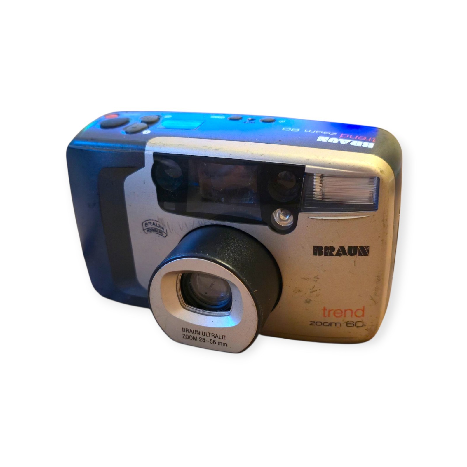 Braun Trend Zoom 80 Point & Shoot 28-56mm 35mm Compact Film Analog Camera Tested
