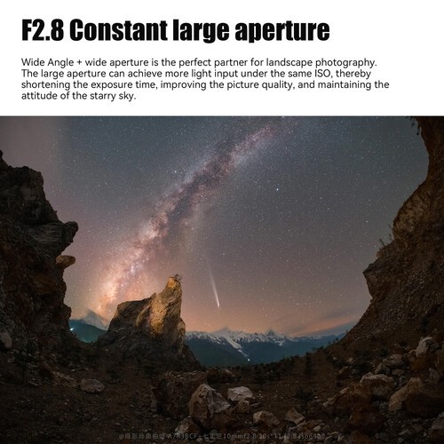 7artisans 10mm f/2.8 II Fisheye Lens for Sony E Mount Ultra-Wide 185° Full Frame