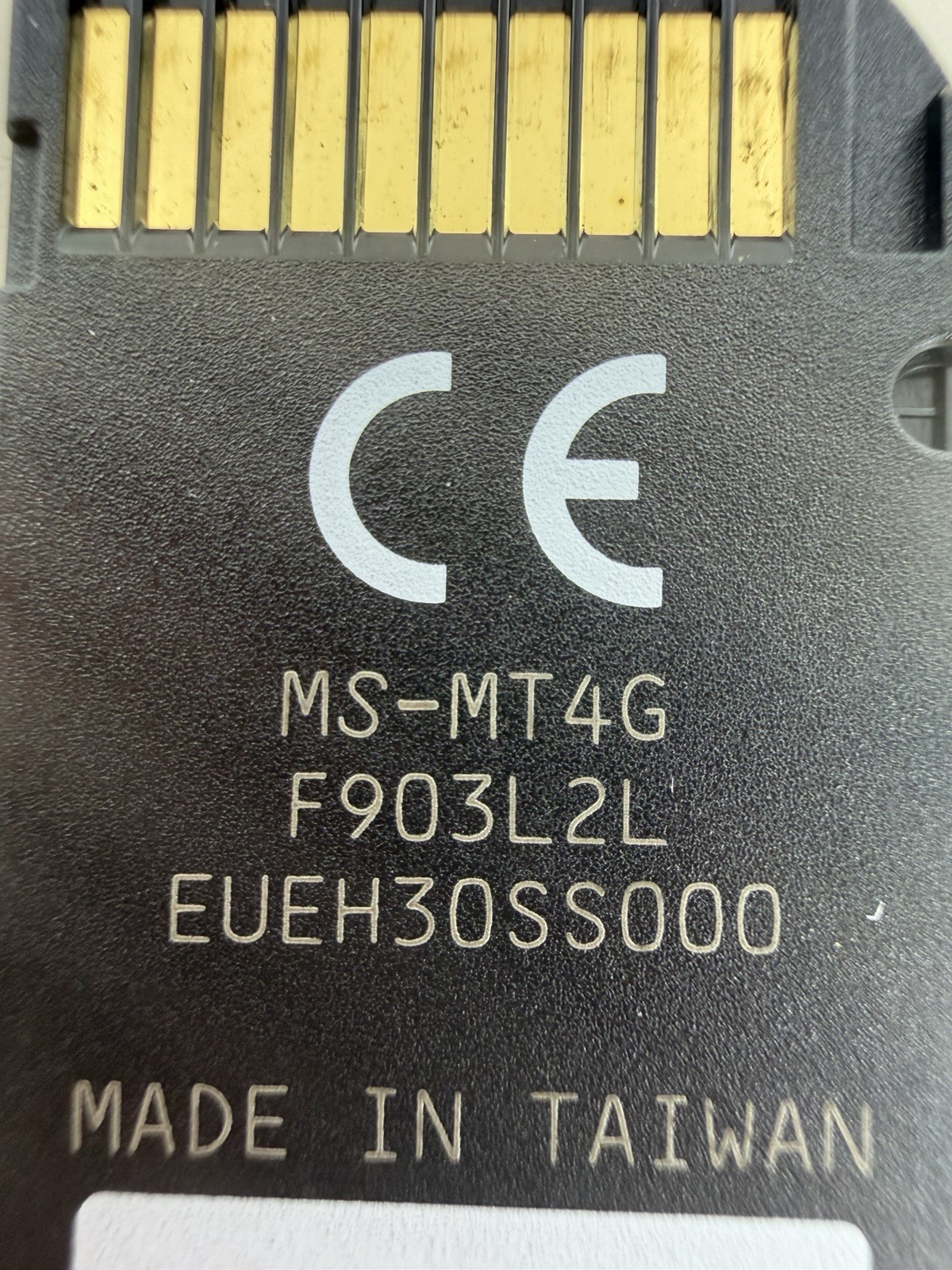 Sony MS-MT4G 4GB Mark2 Memory Stick PRO Duo Adapter for Sony PSP and Camera