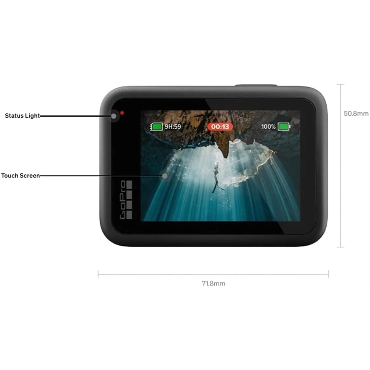 GoPro HERO13 27.6MP Action Camera, Black