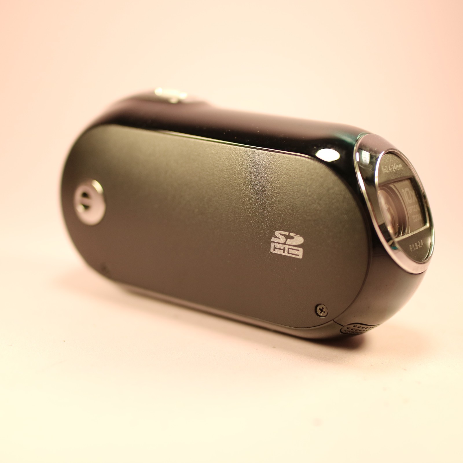 Samsung SMX-C10LP Handheld High Definition Camcorder Black Tested