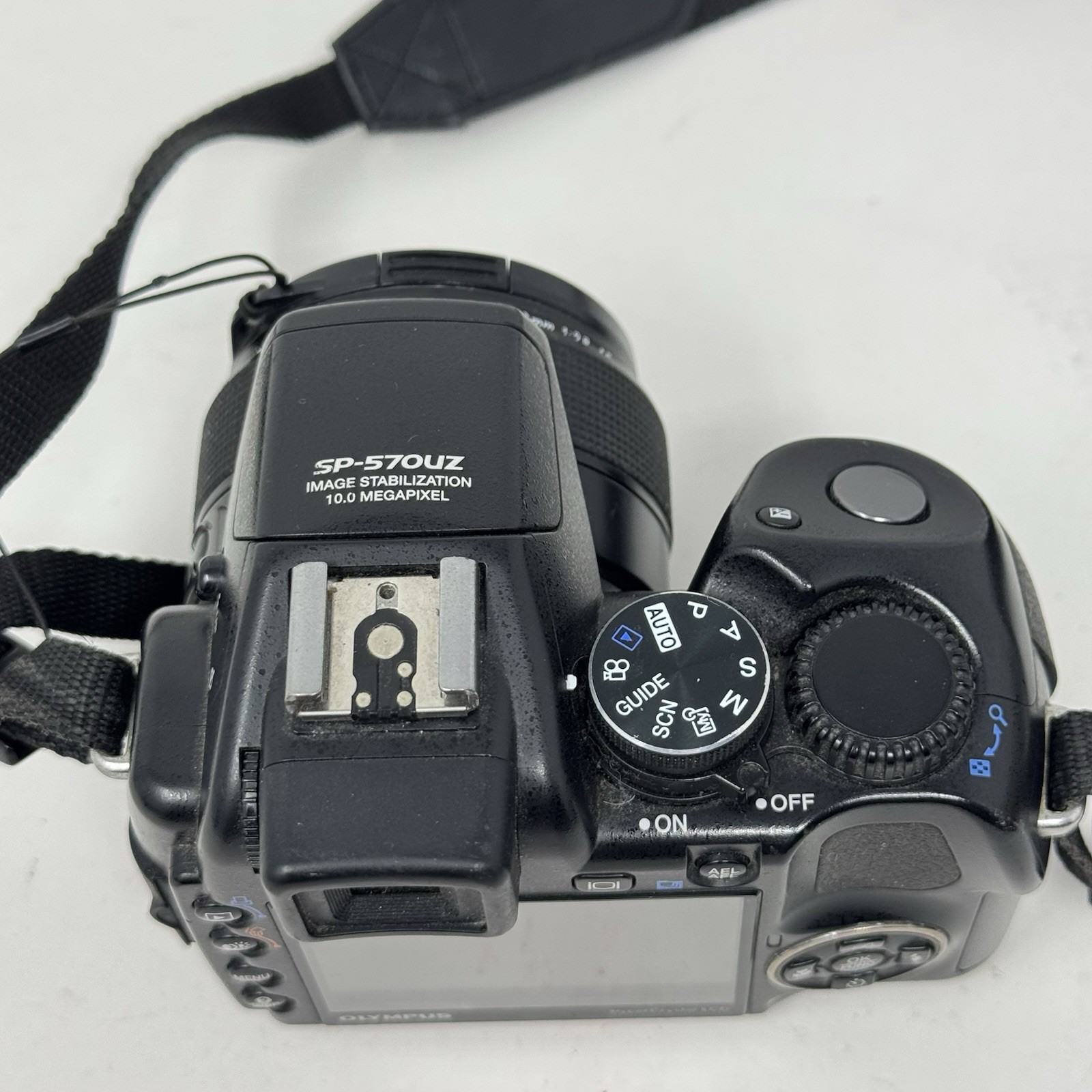 Olympus SP Series SP-570 UZ 10.0MP Digital Camera – Black | Tested