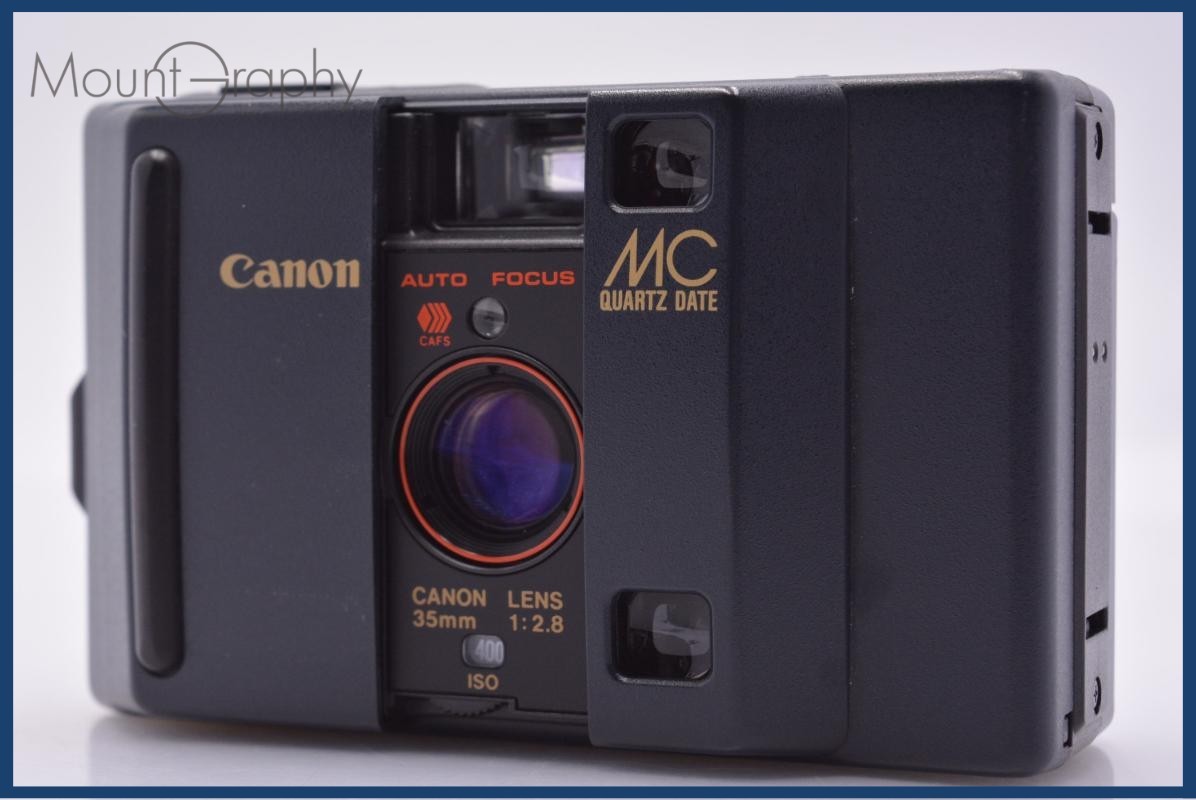 【EXC+++】 Canon MC QUARTZ DATE 35mm F2.8 AAA battery powered FromJapan #yk8863