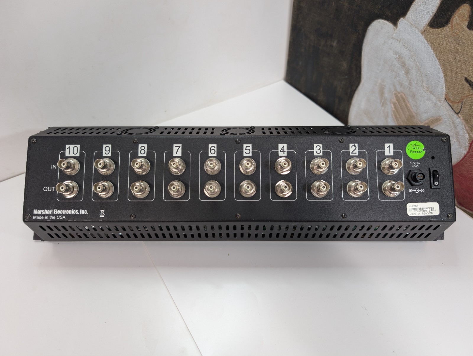 Marshall V-R25P Rack Mount 10-Screen Video Monitor Multi-Input LCD Display 3
