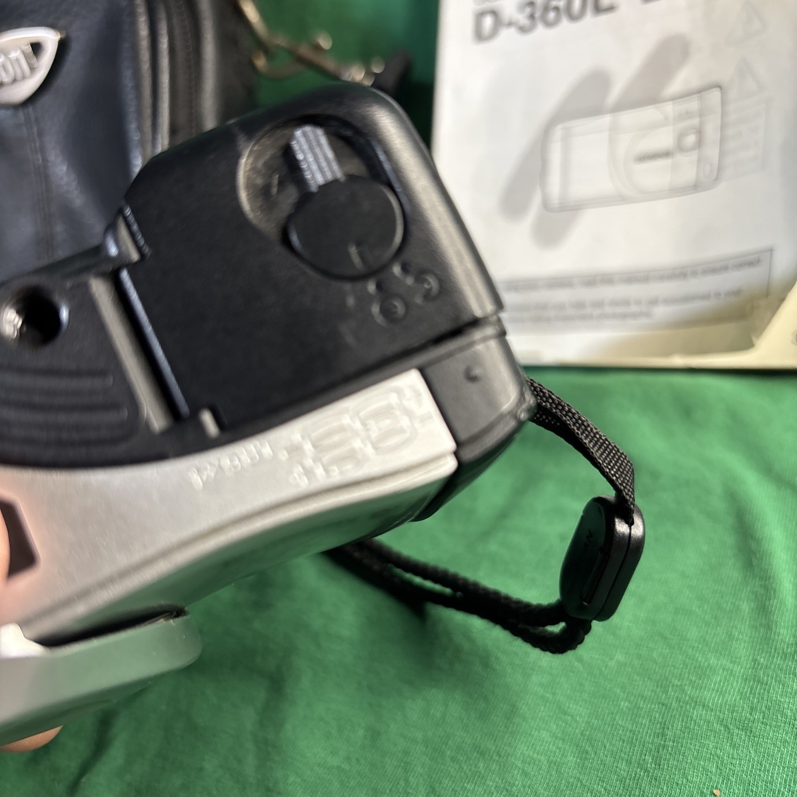 Olympus Camedia D-360L W/Case See Description
