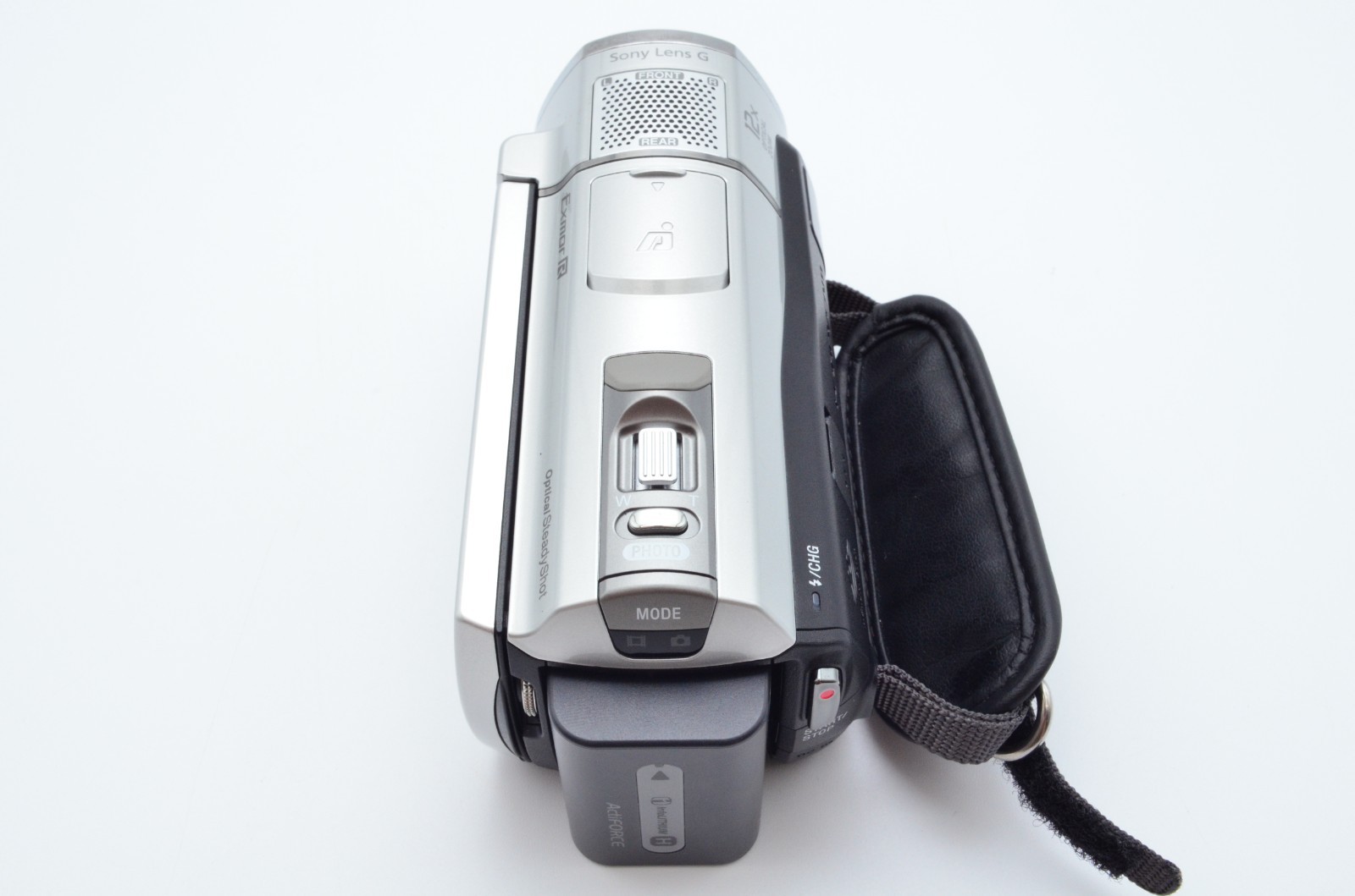 MINT Sony HDR-XR500V Handycam NIGHTSHOT HDD Camcorder Silver From Japan Tested