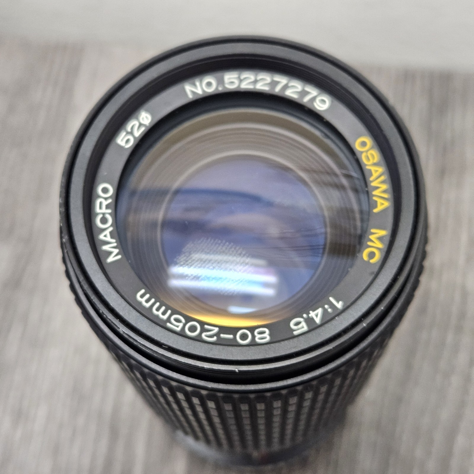 Vintage Osawa Camera Lens 80-205mm 4.5 Zoom Macro Camera Lens