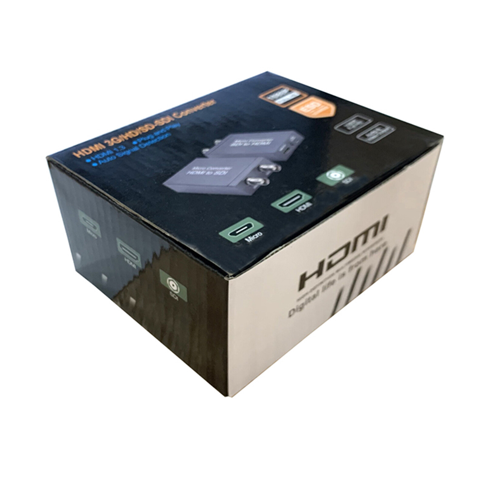 Micro HDMI to SDI Converter (1080P Supported, with Power Adapter and USB Cable)