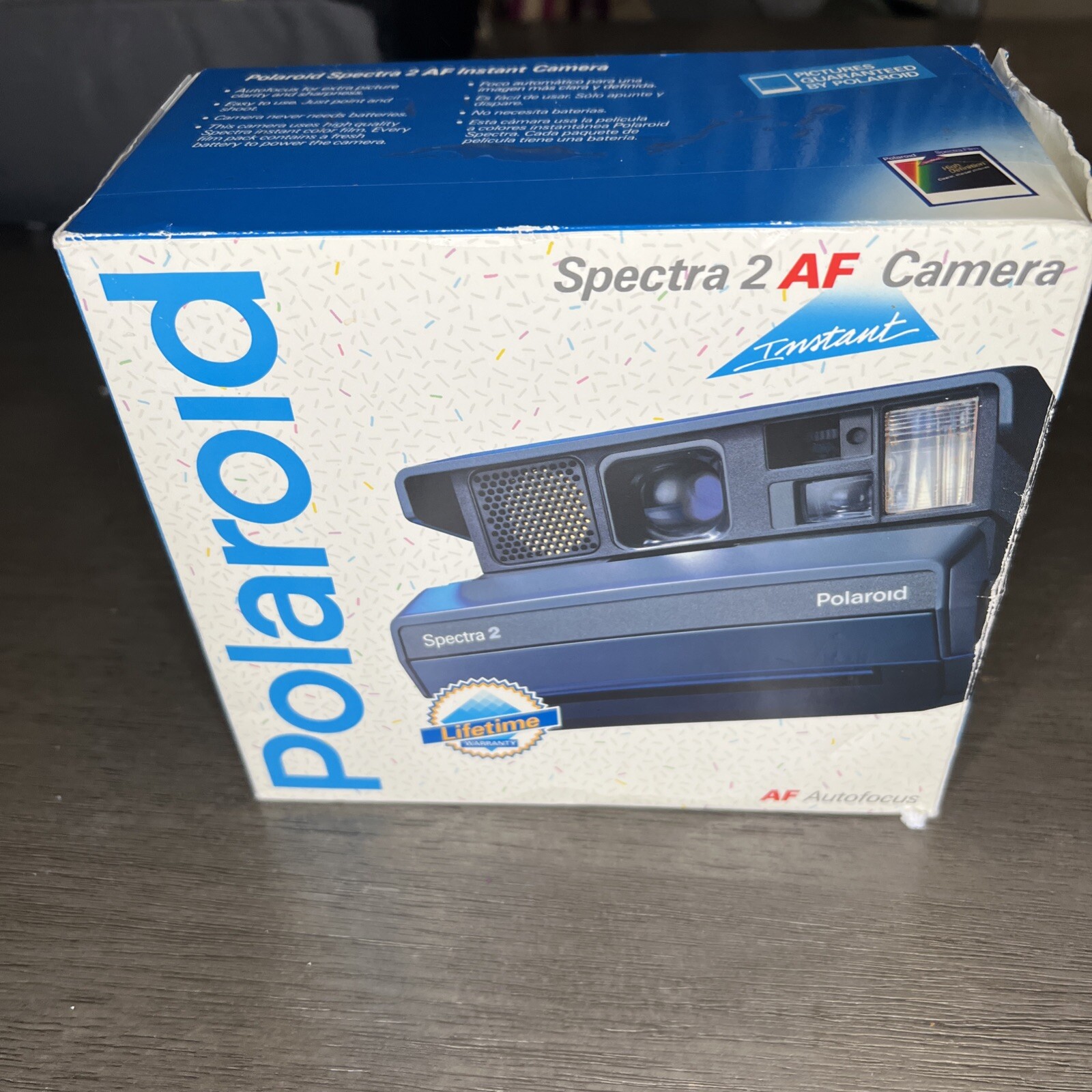 Polaroid Spectra 2 AF Camera Instant In Original Box With Lifetime Warranty