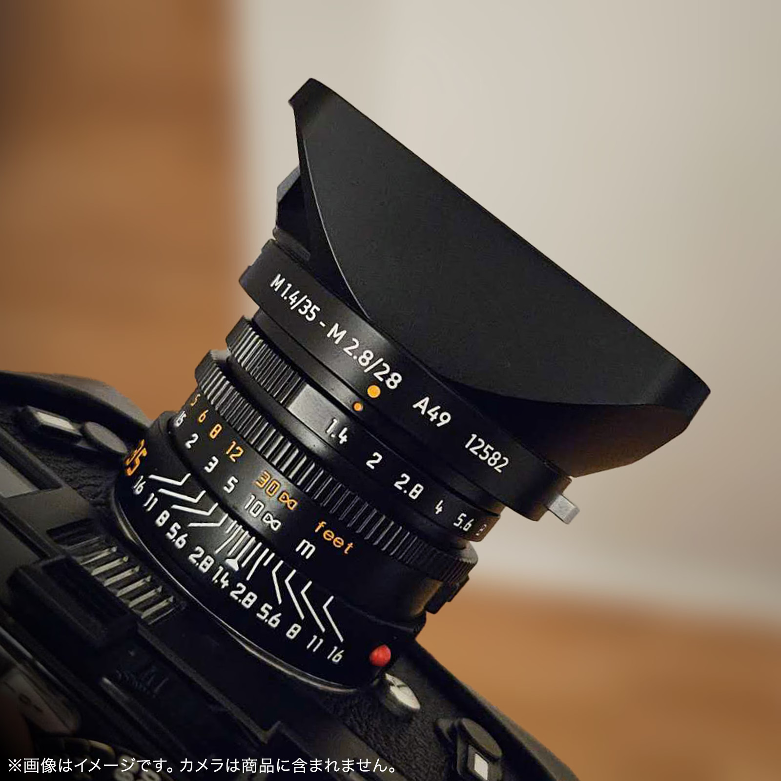 LIGHT LENS LAB 35mm F1.4 AA Aspherical 11873 Lens for Leica M SUMMILUX Black