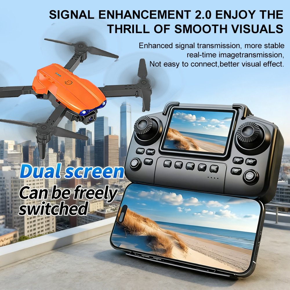 4K High-Definition camera Drone WiFi FPV remote Control Foldable Dual Camera
