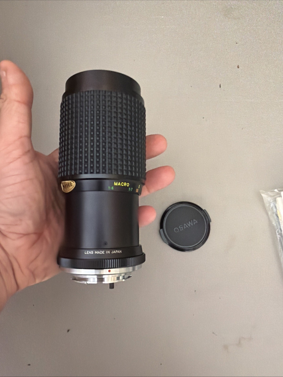 Osawa MC 1:4.5 80-200mm Lens Pentax K PK Mount Len – for SLR Cameras. Excellent.