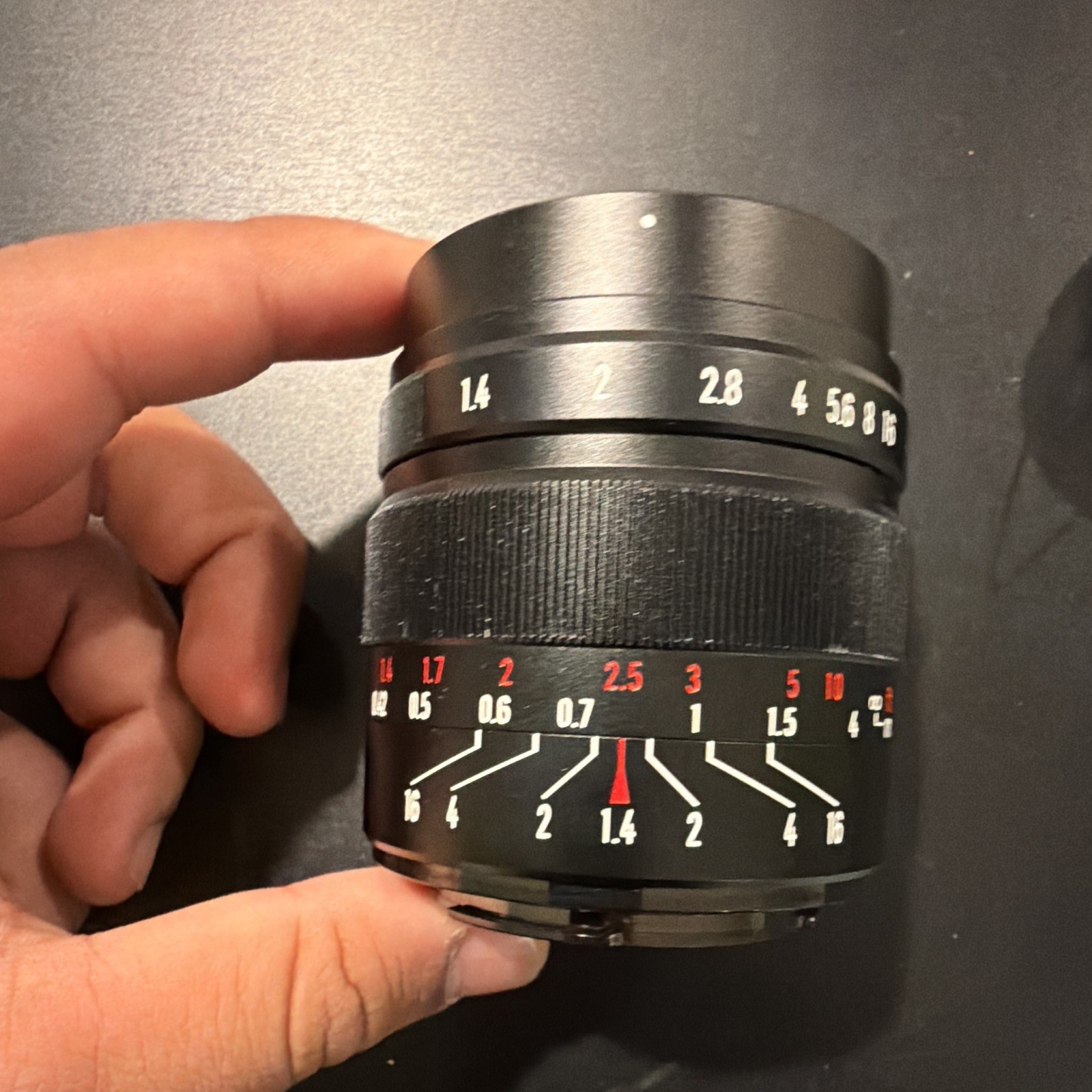 Brightin Star 50mm f/1.4 Standard Manual Focus Lens for Canon EF-M/EOS-M