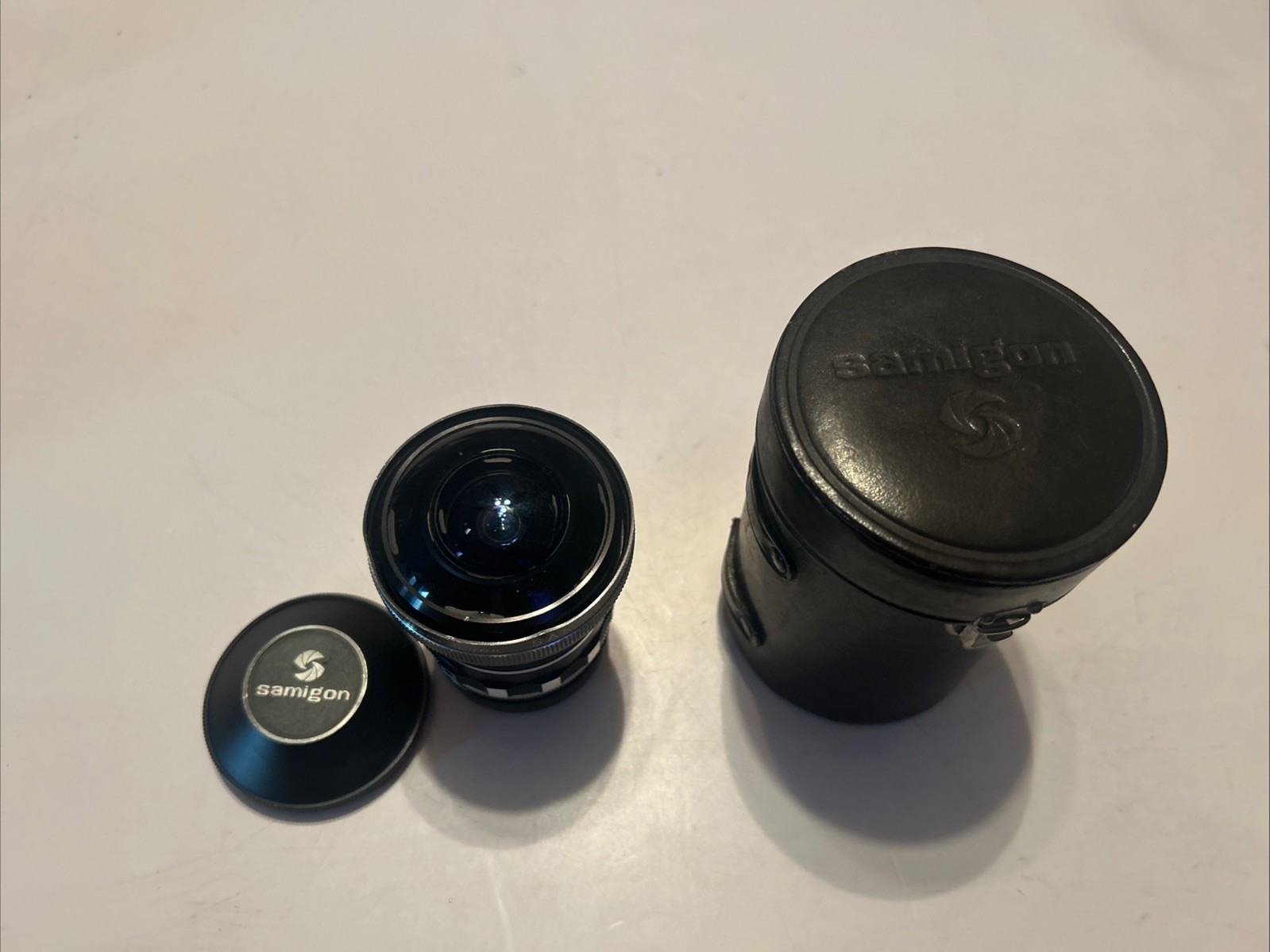 Professional Samigon Fisheye 180 Degree Aux. Auxiliary Camera Lens Japan Vintage