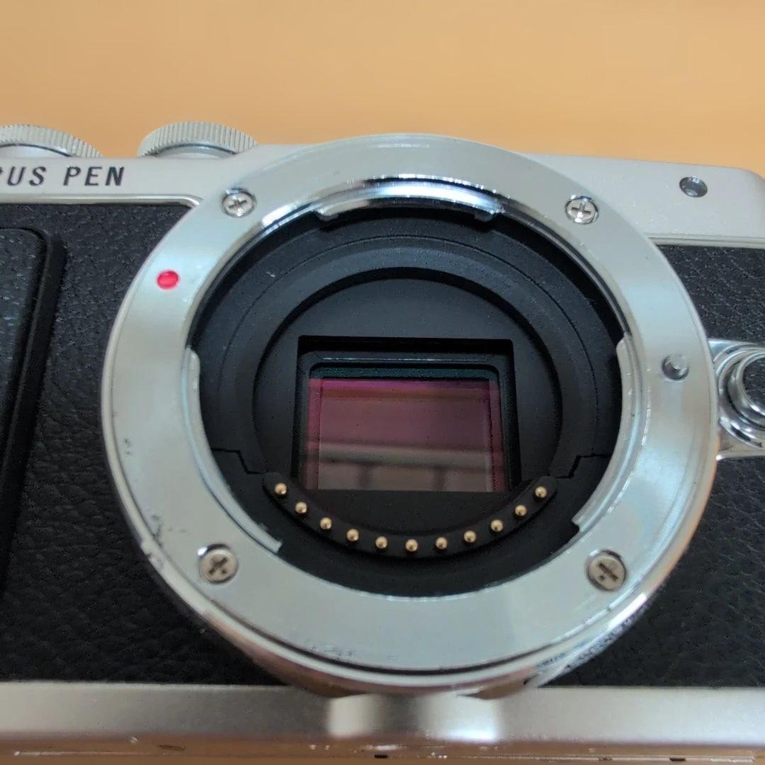 OLYMPUS PEN Lite E-PL7 Film Camera Micro Four Thirds Silver/Black JP