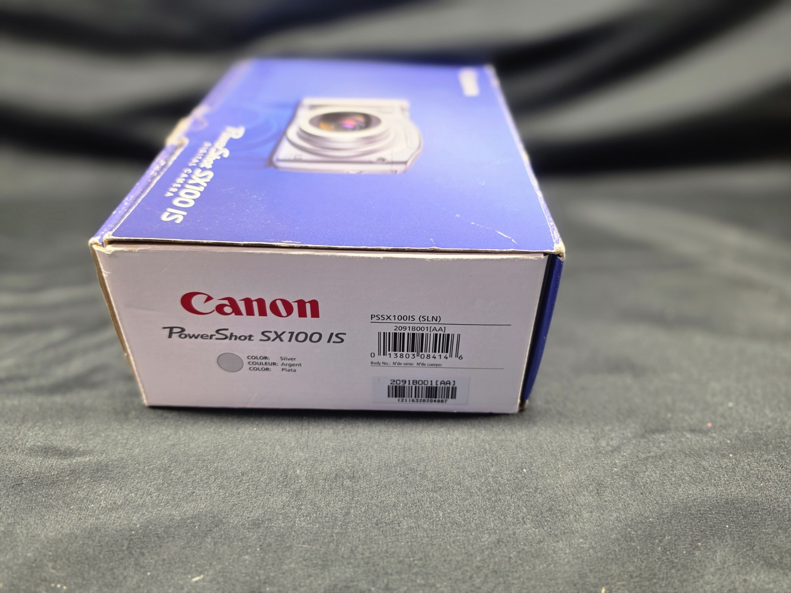 Canon PowerShot SX100 IS 8.0MP Digital Camera – Black