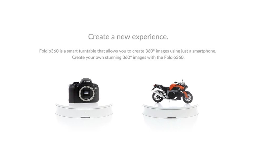 Foldio3+Halo Bar+Foldio360 (25″ All-in-one Photo Studio Box) by ORANGEMONKIE