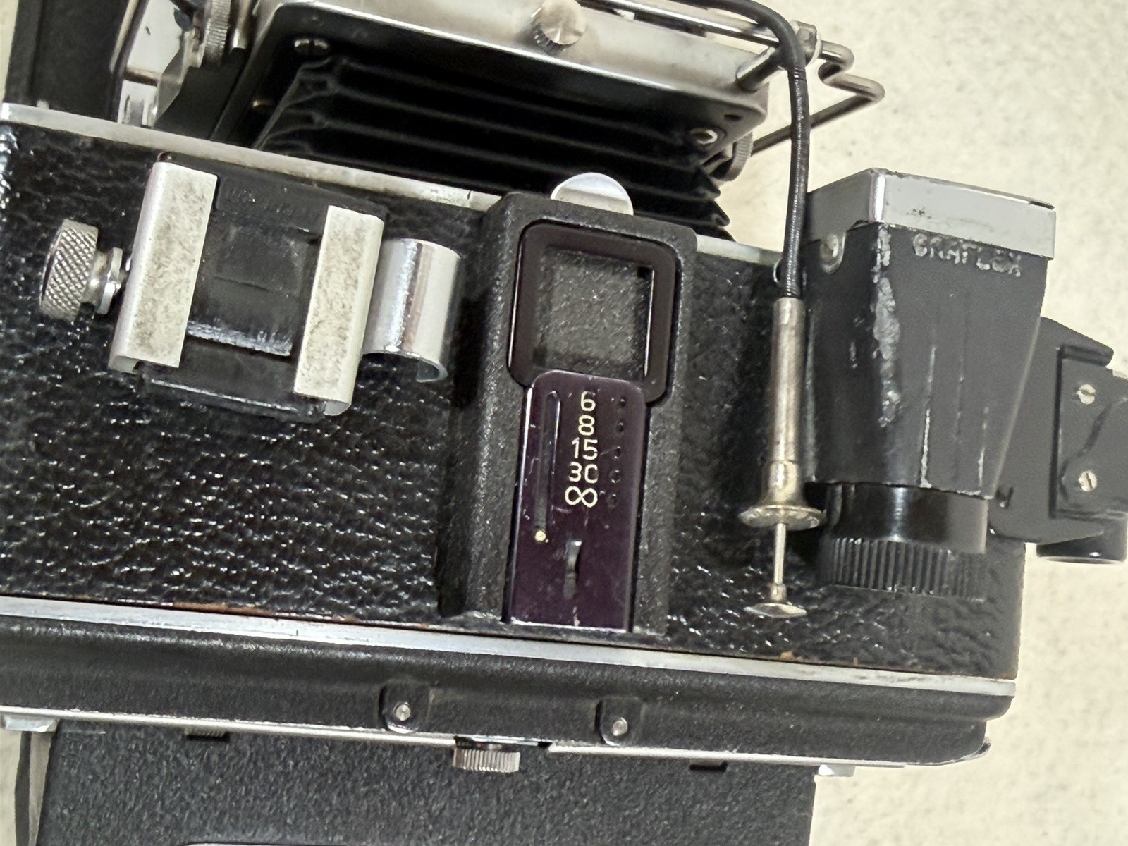 Busch Pressman Model D 4×5 Camera Optar 135mm f4.7 Graphex Lens Holders Manual