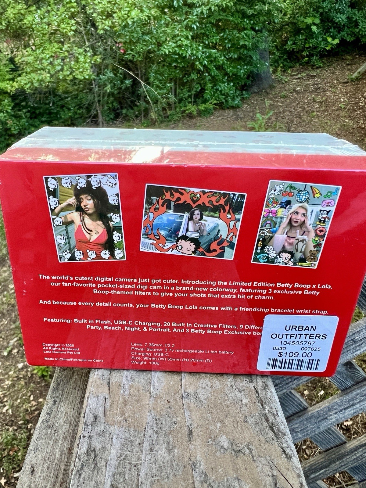 Lola Digital Camera Betty Boop Brand New Unopened In Sealed Packaging With Tags