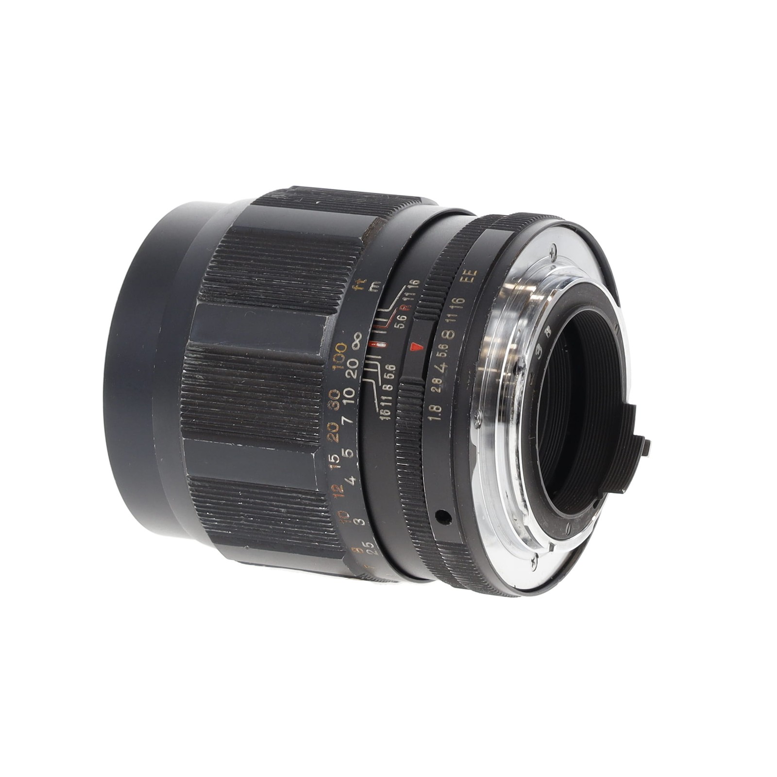 Konica 85mm F/1.8 Manual Focus Hexanon EE AR Mount Lens, with Caps