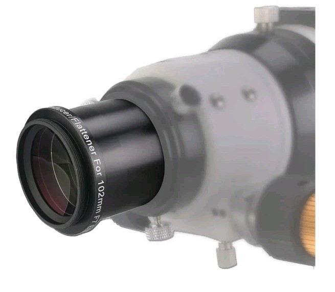 SVBONY Focal Reducer, M54X1 Field Flattener, Telescope Accessory for SV503 102mm