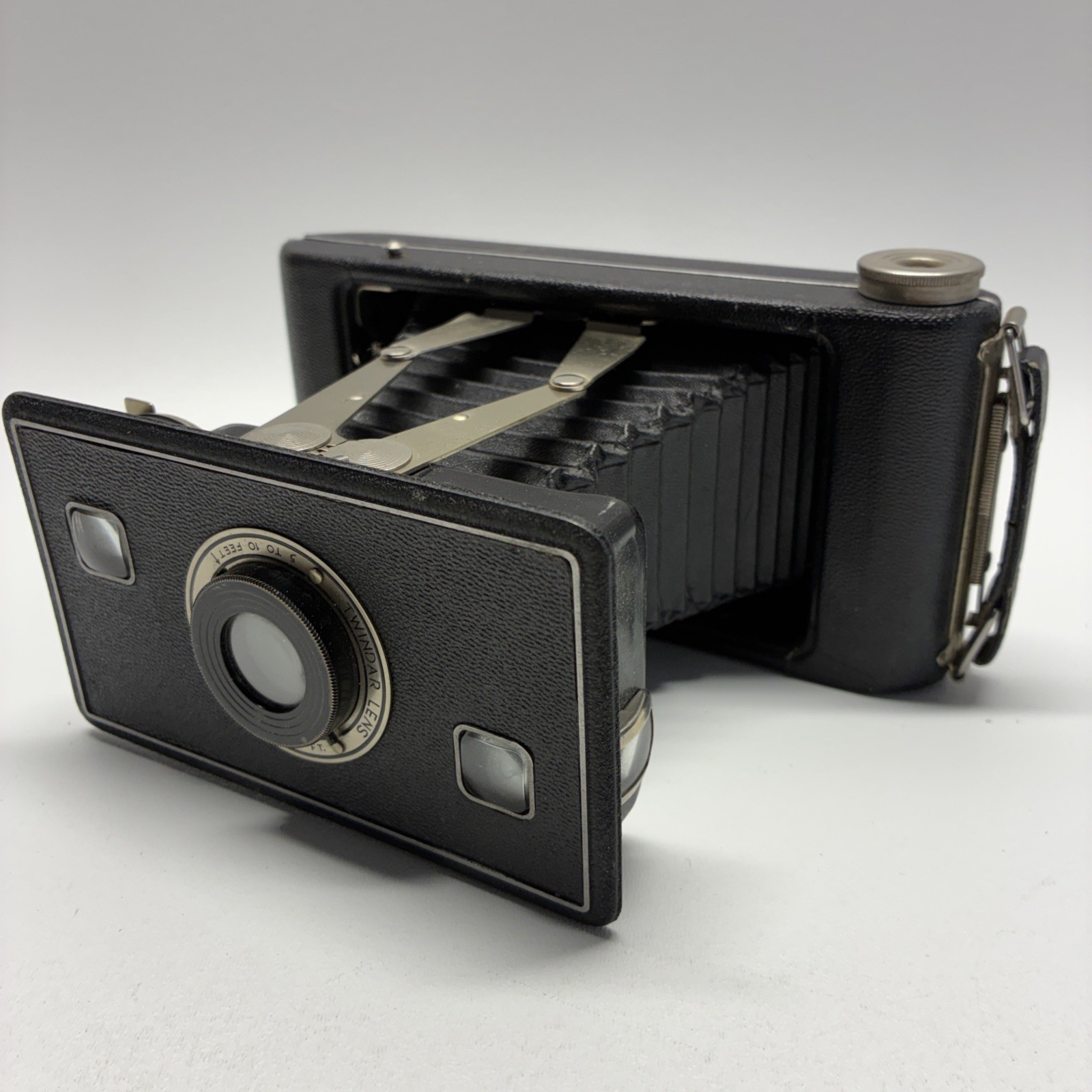 Jiffy Kodak Six-16 Series II Folding Camera 1940’s Twindar Lens Untested!
