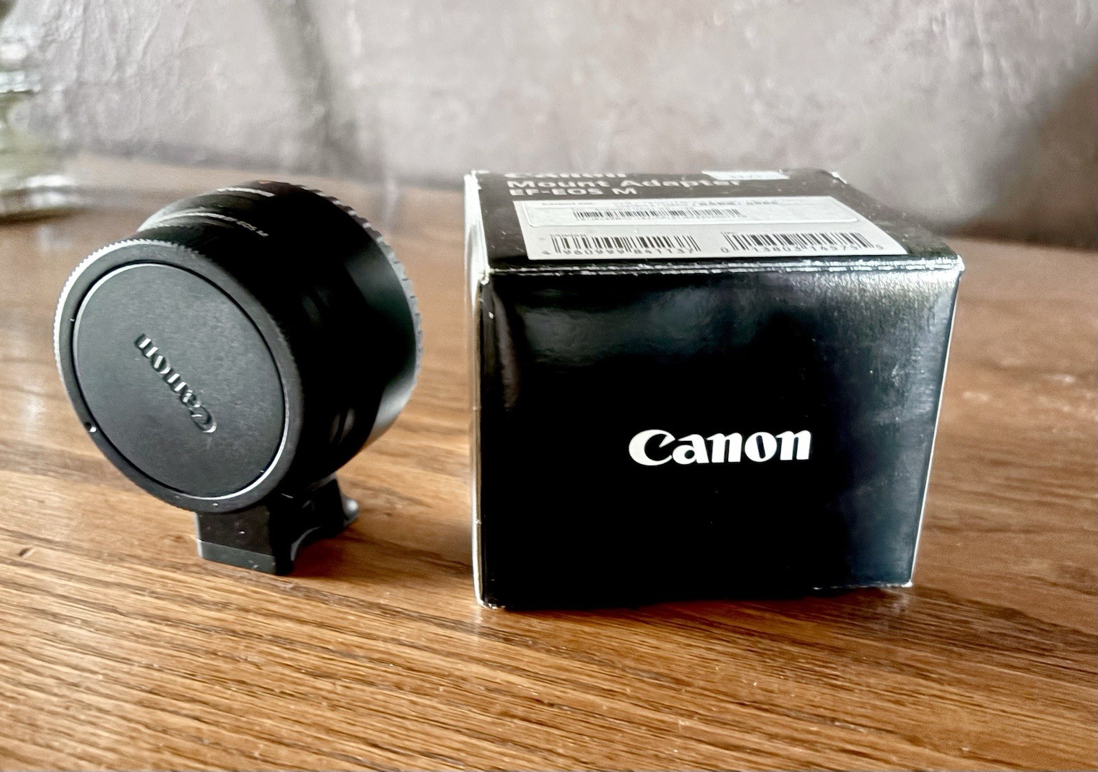 Canon EF-EOS M Lens Mount Adapter for EOS M, Twist-On, Tripod Mount