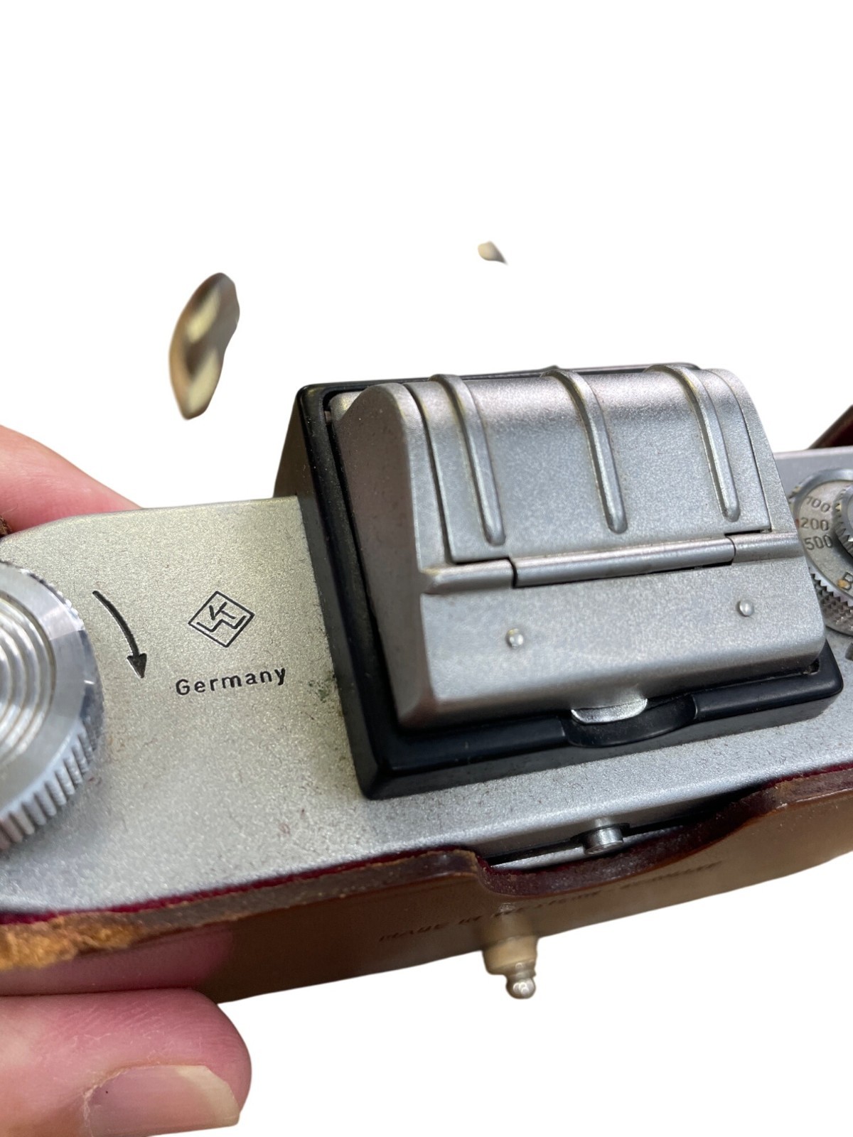 Praktica FX3 35mm Vintagec collectible Film Camera With Leather Case Strap SKU 8