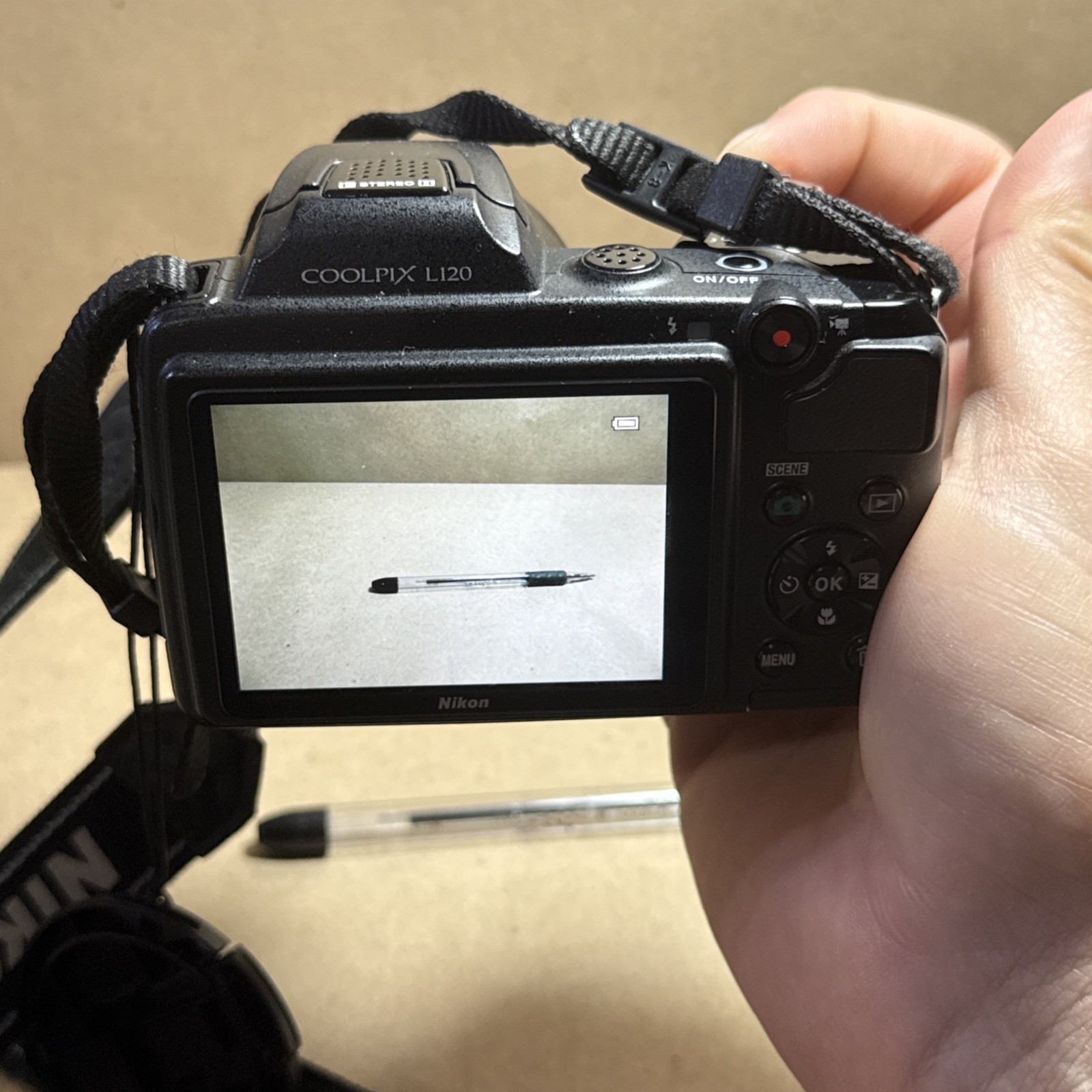 Nikon Coolpix L120 14.1MP Bridge Camera – 21x Optical Wide Zoom – Black