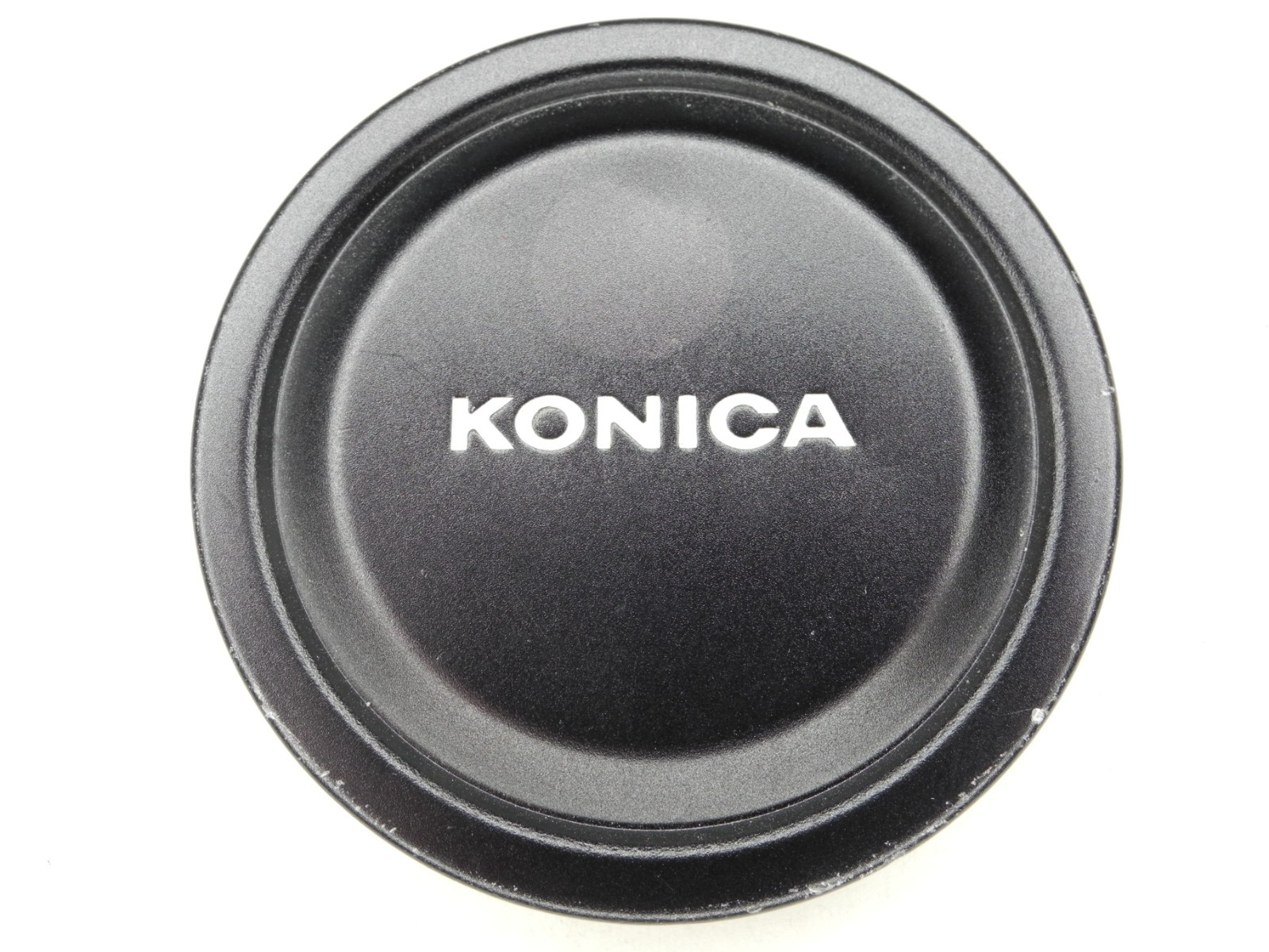Konica 57mm Push On Metal Front Camera Lens Cap For 55mm Filter Ring