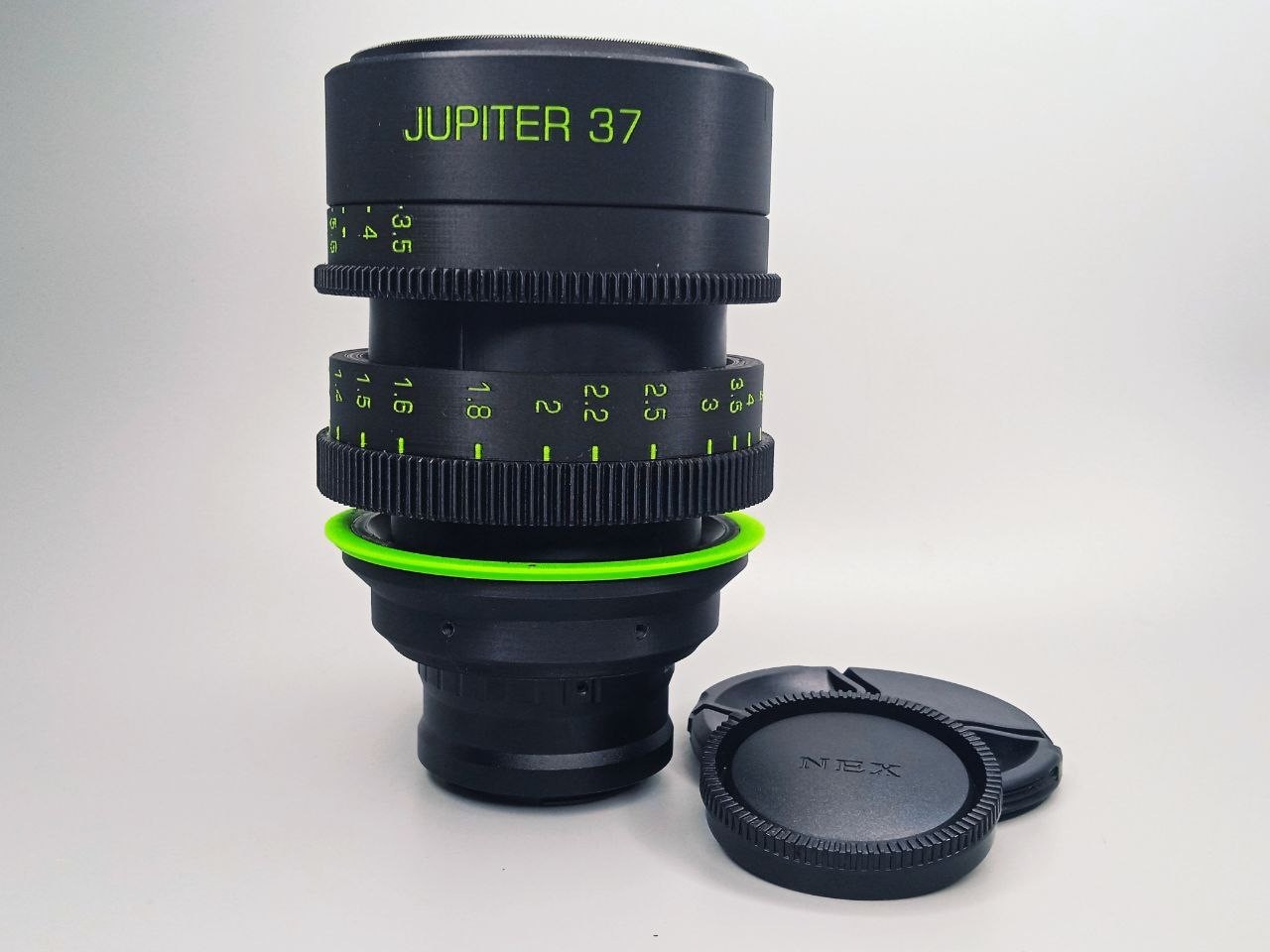 Rehouse Jupiter-37 3.5/135 Cine Mod Vintage Lens Sony-E mount 💙💛