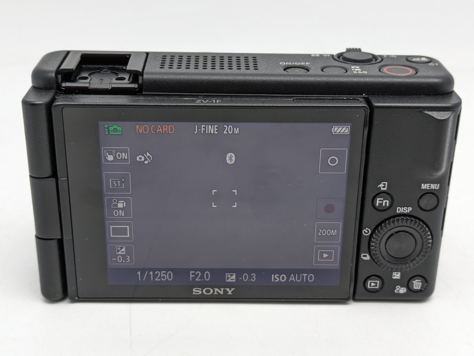Sony ZV-1F 3″ 21MP f/2 Compact Camera in Black (WW145753)