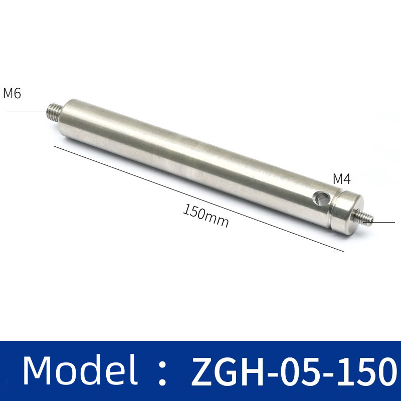 Dia.12.7mm Optical Post Support Rod Externally M4 and M6 Threaded Support Rod
