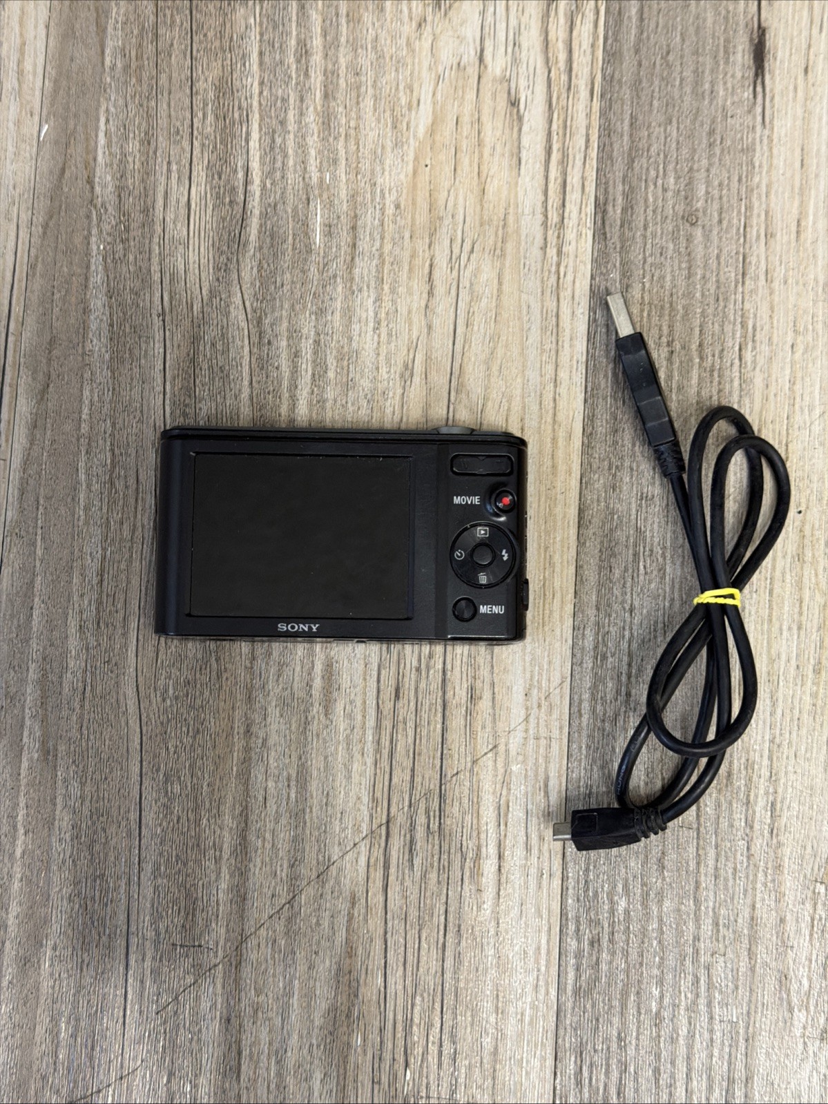 Sony Cyber-shot DSC-W800 20.1 MP 5x Optical Zoom Digital Camera Black Tested