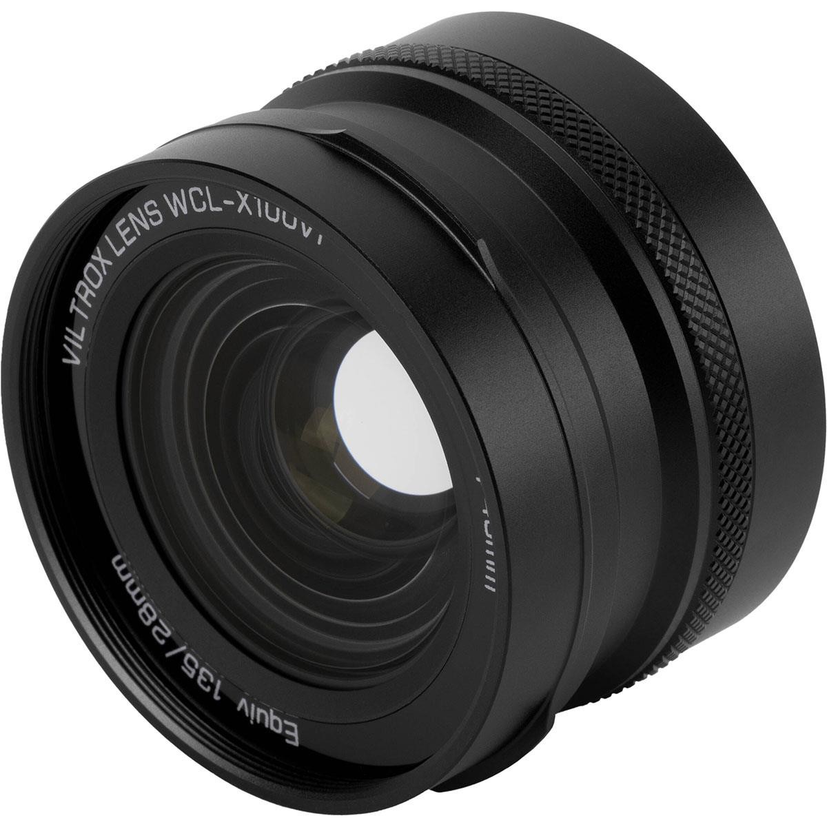 Viltrox WCL-X100VI Wide Conversion Lens for Fujifilm X100 Series Cameras, Black