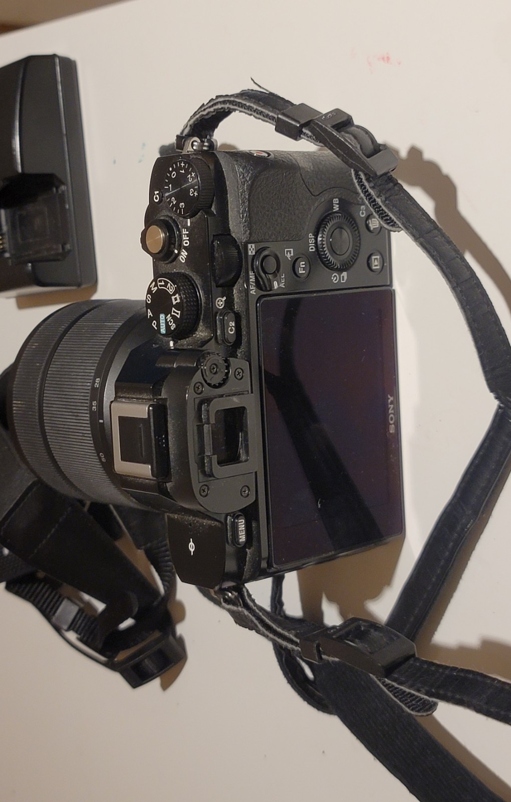 Sony A7 Mirrorless Camera with 28–70mm f/3.5–5.6 Lens, Charger And 2 Batteries