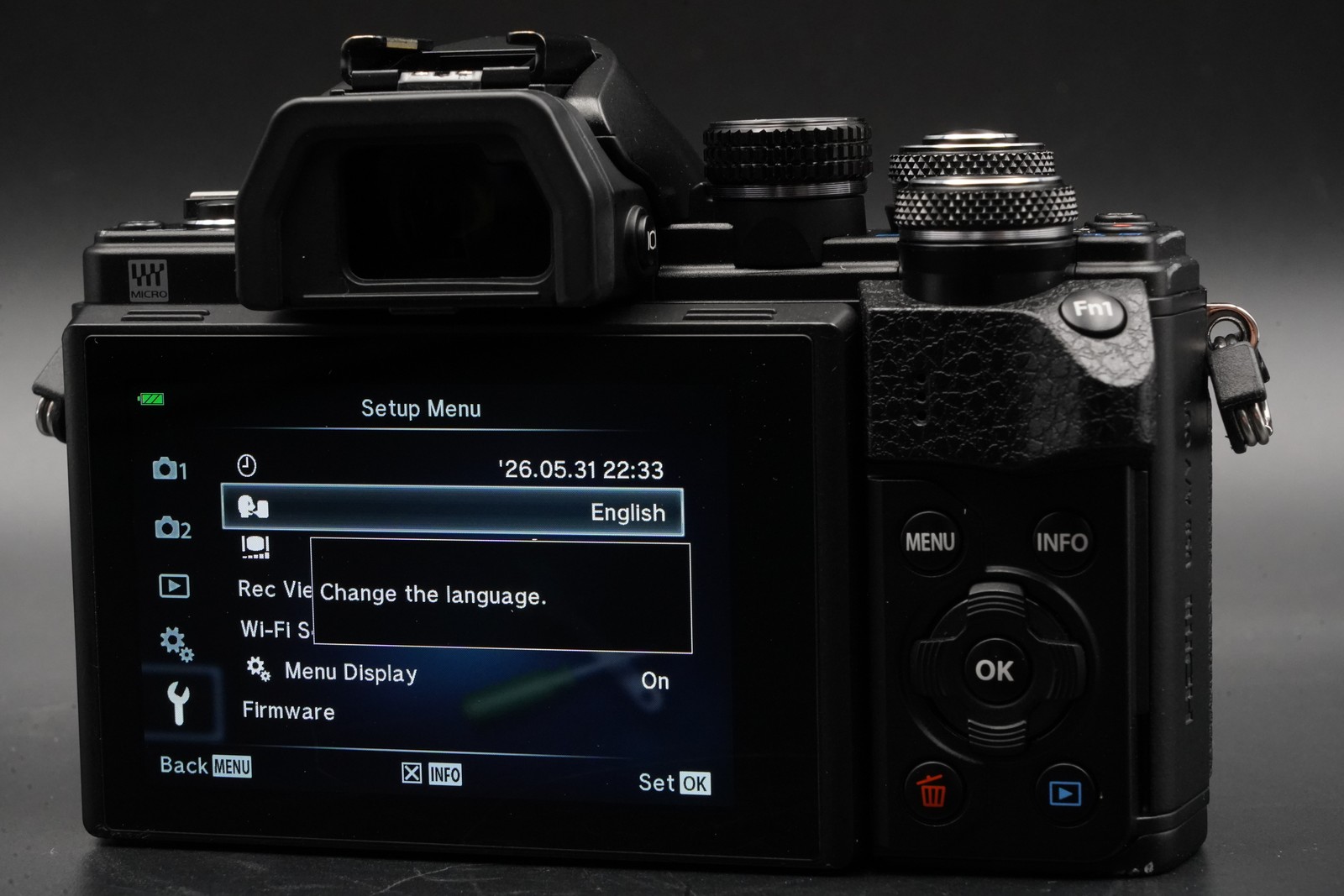 [US Duty Paid] Olympus OM-D E-M10 Mark II Digital Camera w/ Lens Black 9155