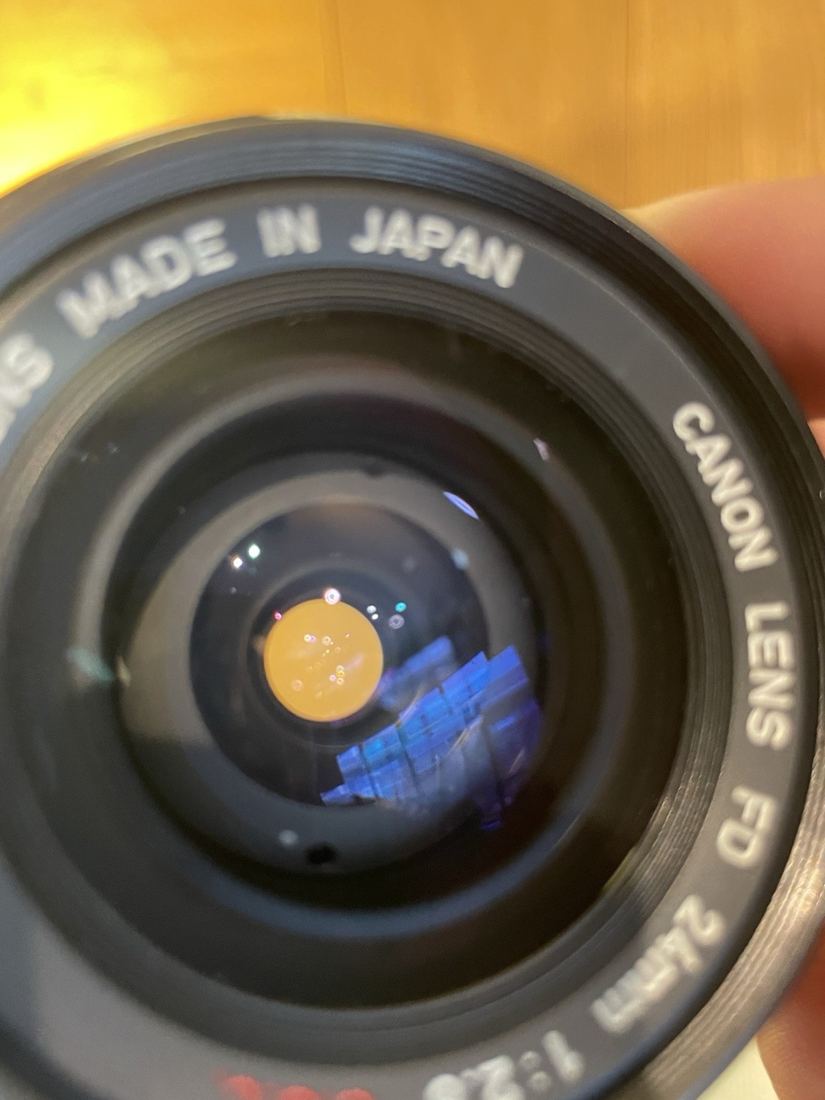 *Near Mint ++* Canon FD 24mm F/2.8 SSC S.S.C Wide Angle Lens From Japan