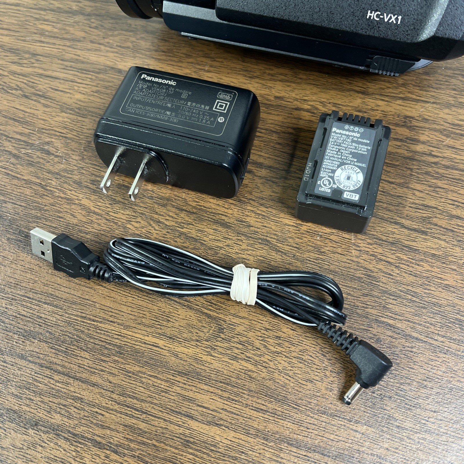 BROKEN Panasonic HC-VX1 4K 25mm 24x Optical Zoom Camcorder ⚠️ FOR PARTS/REPAIR