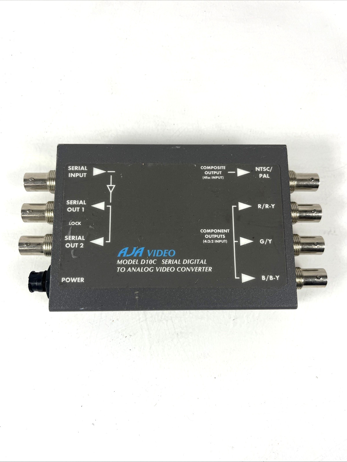AJA Video D10C Serial Digital to Analog Video Converter