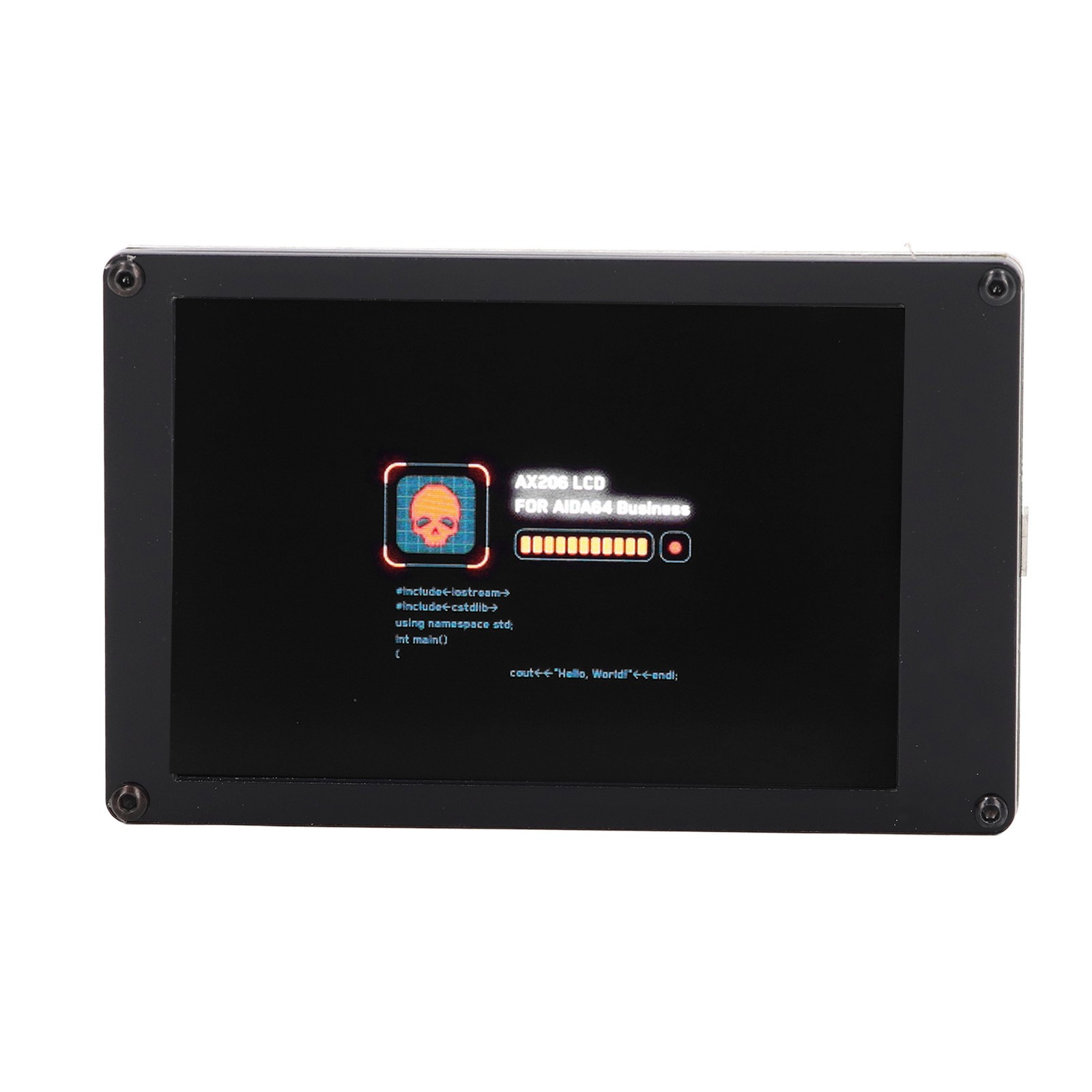 3.5in IPS Monitor Subscreen LCD Display Screen With USB Power Cable Support New