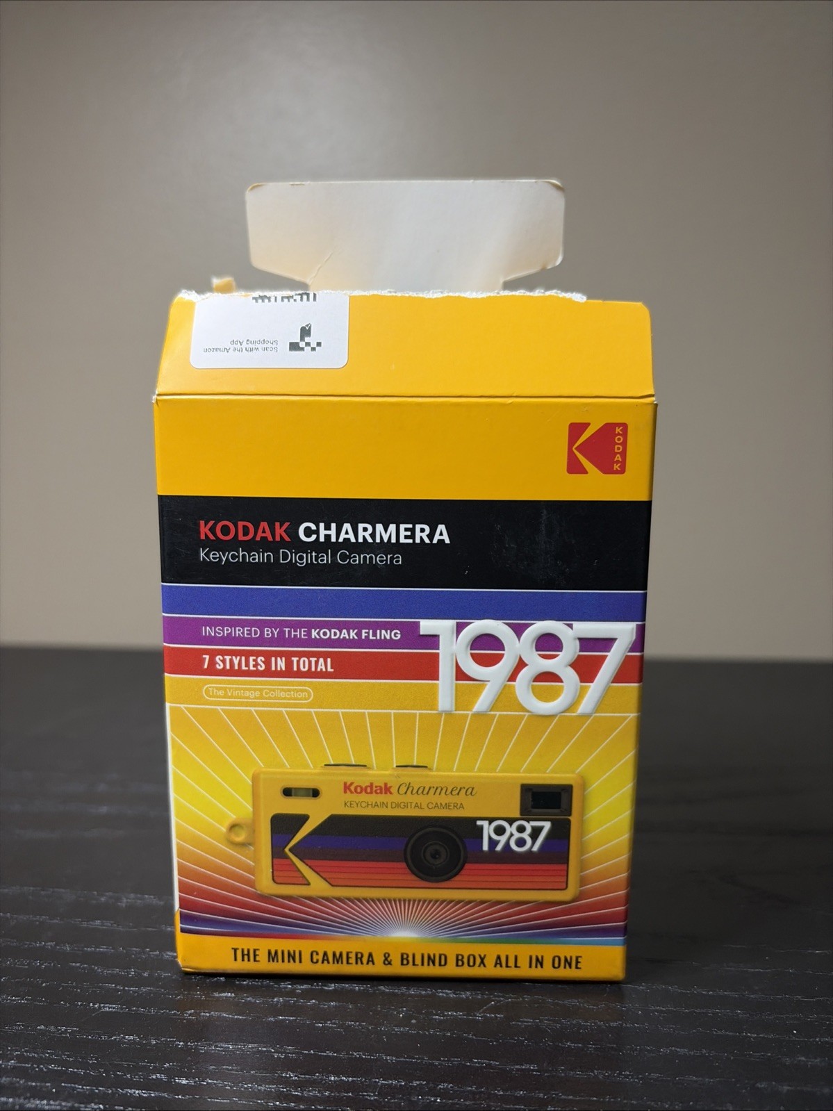 Kodak Charmera 1987 Keychain Digital Camera | Type 3 Rainbow |