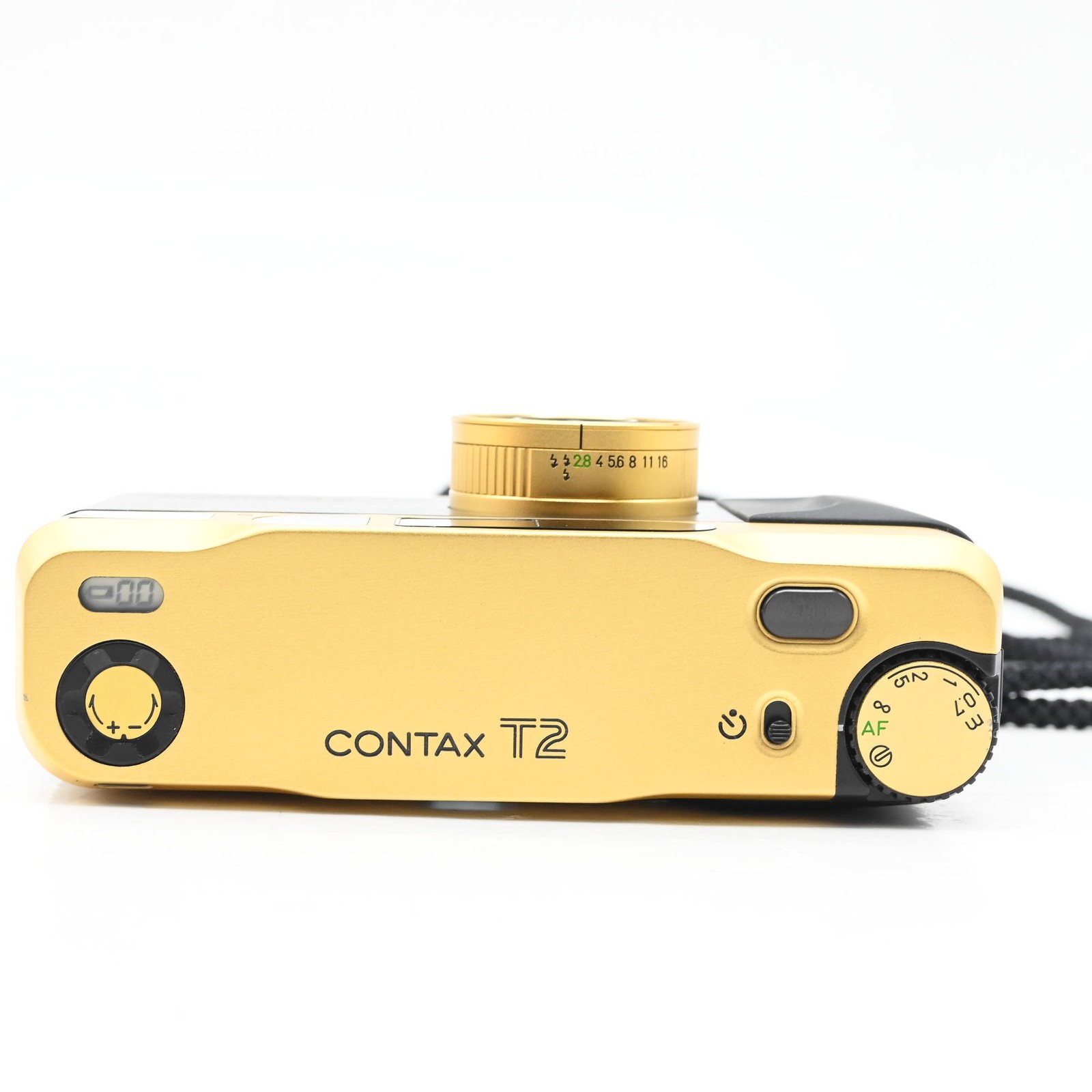 Contax T2 Gold 60 Years Limited Edition Film Camera w/38mm f2.8 T* Lens #087