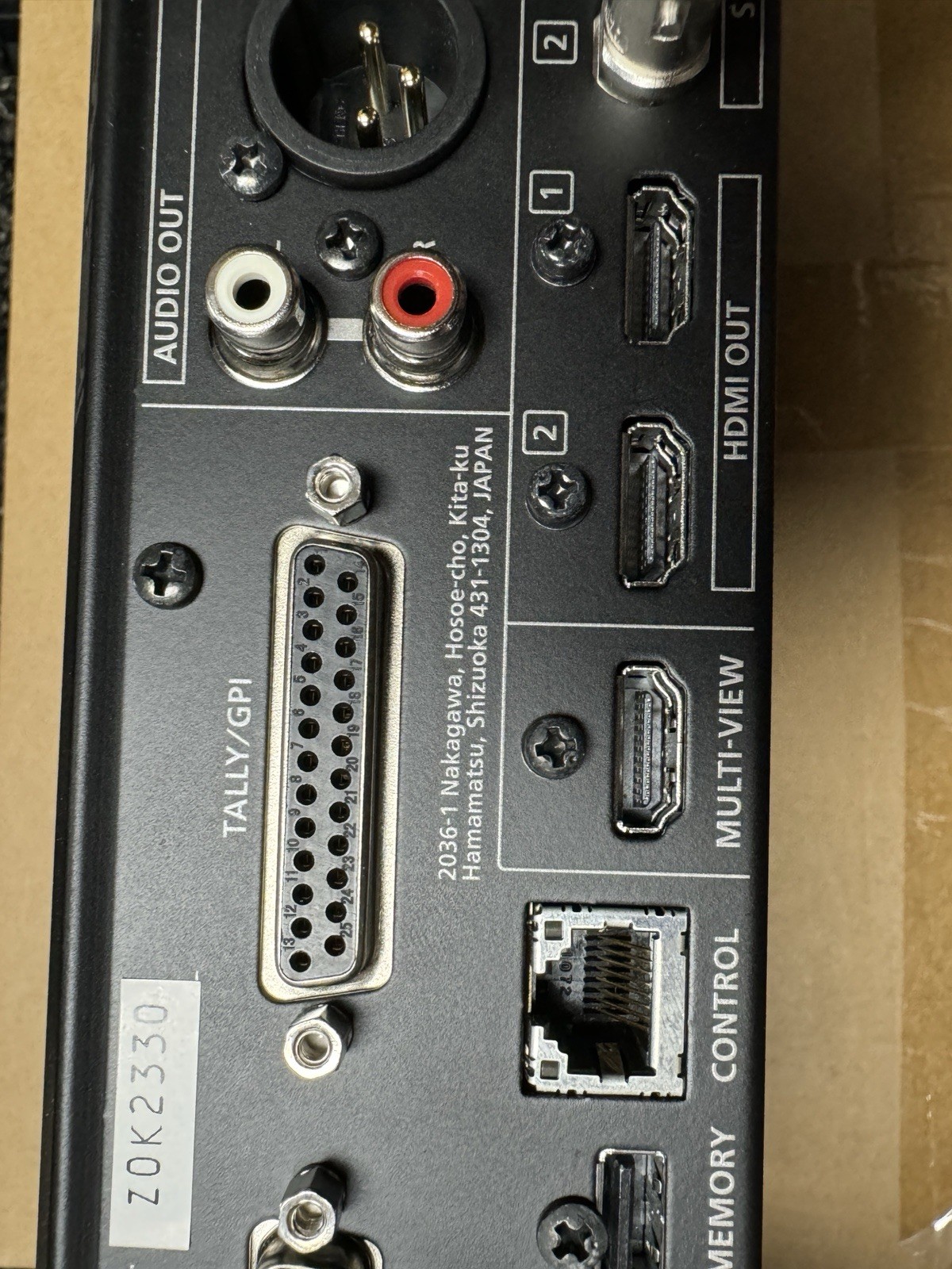 Roland V-60HD Multi-Format HD Video Switcher CG01U65