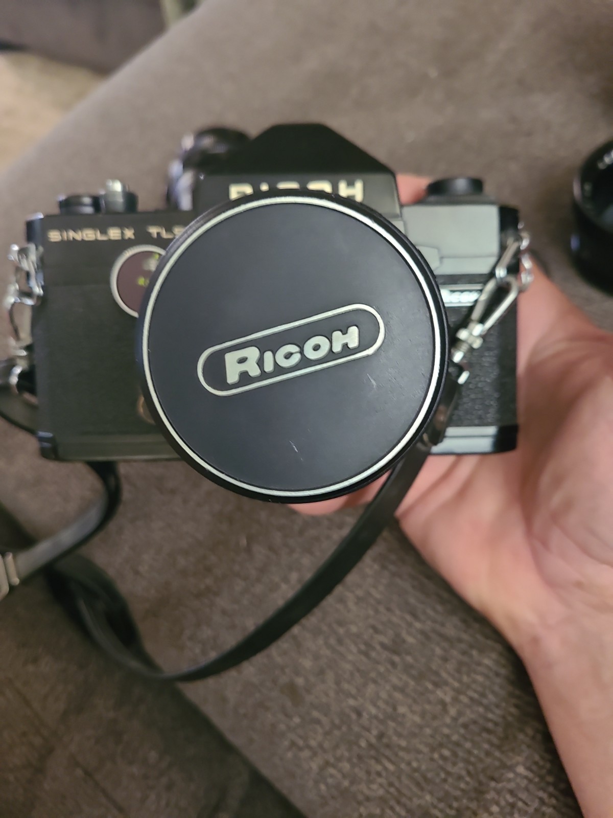 Ricoh Singlex TLS Film SLR. Working Great! 42mm Screw Mount. Pentax Lenses! R2