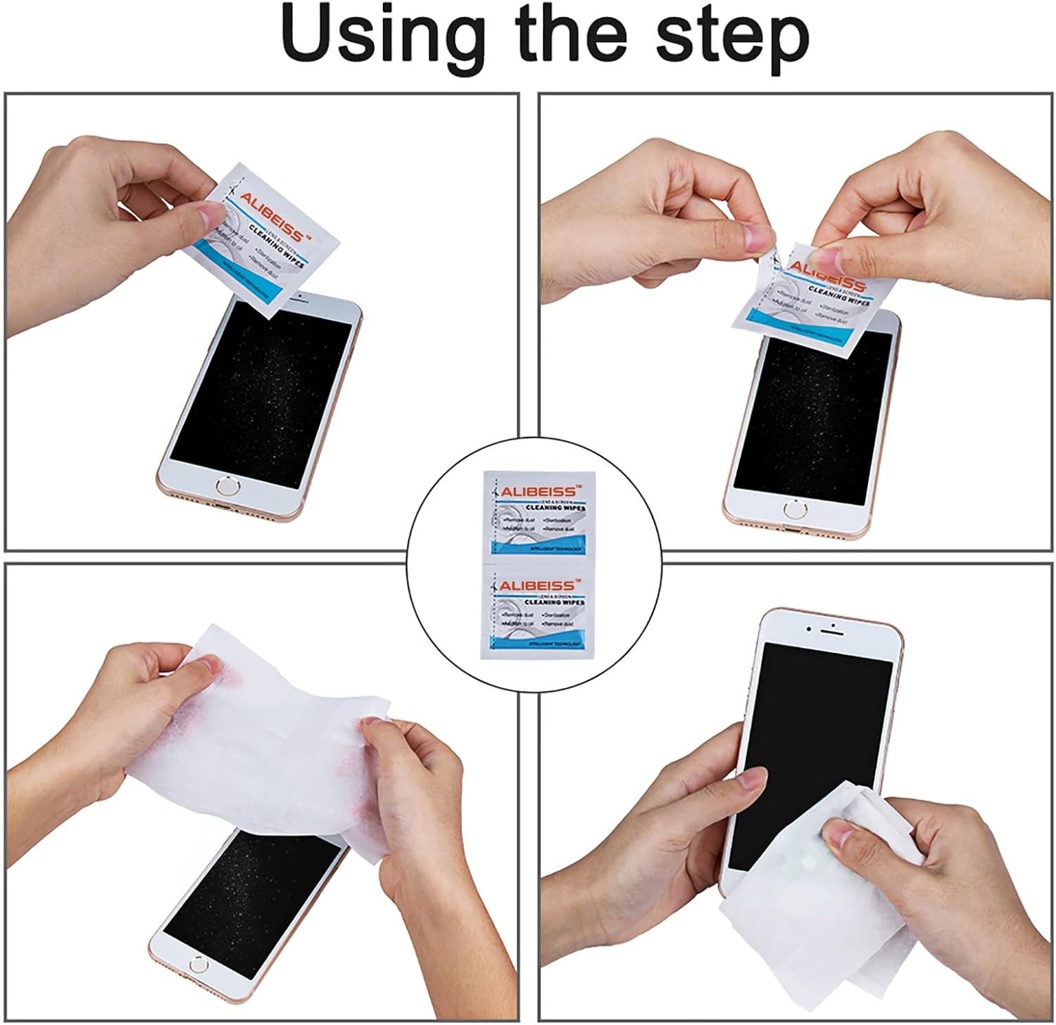 Pre-Moistened Lens Wipes Screen Wipes for Glasses, Camera,Tablets, Smartphone…