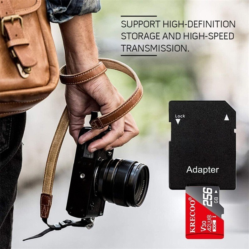 2TB 1TB Micro SD Card SDHC Class 10 UHS-I Memory Card A2 Flash TF Cards Camera