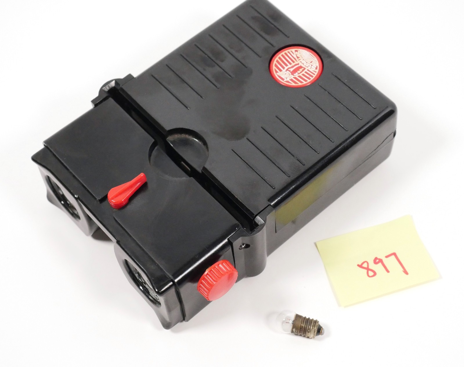 STEROLIST stereo slide 3D viewer with LED bulb 7p – serviced by DrT Read!