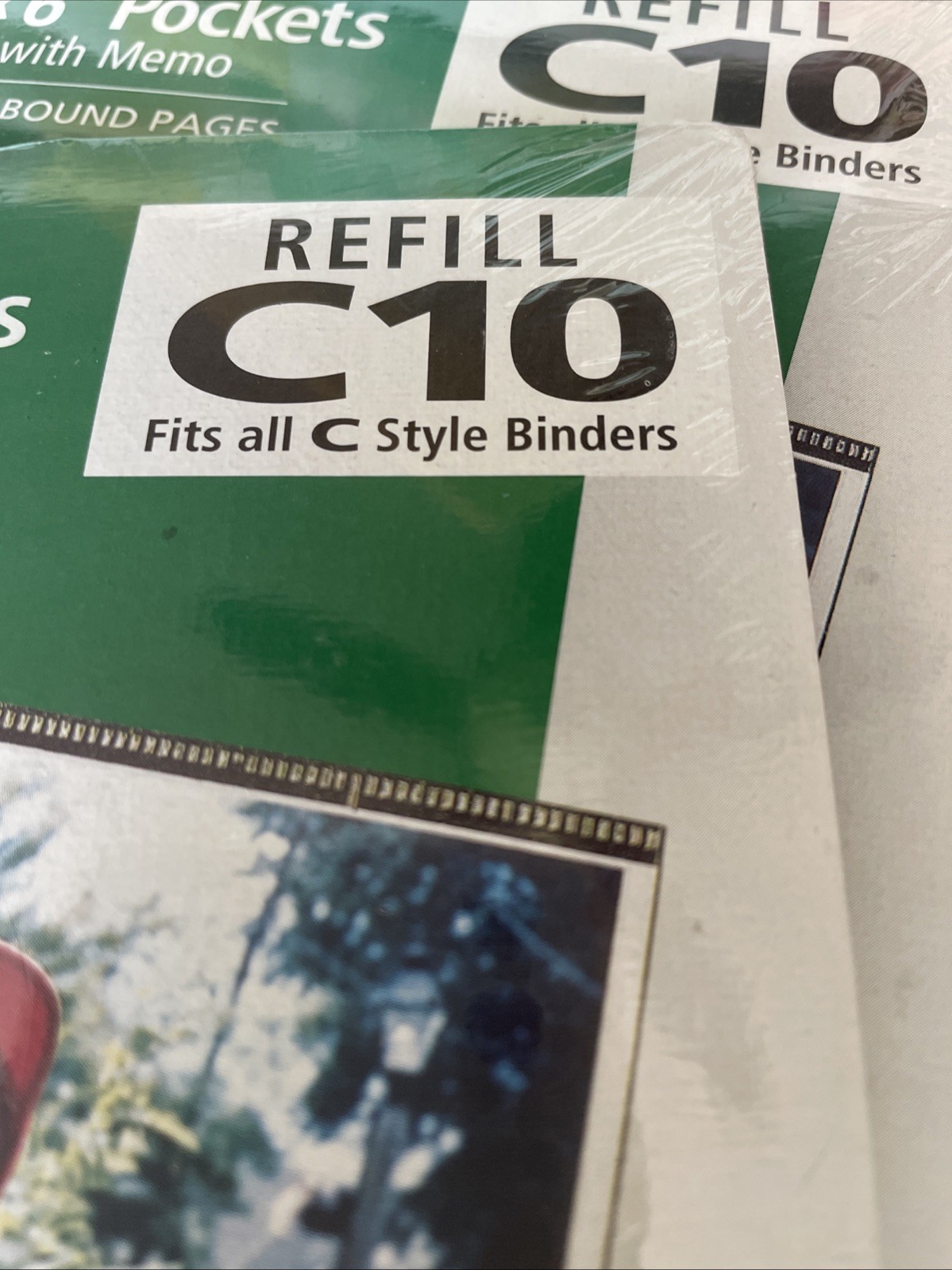 4 NIP Holson Refill Pack 40 Pockets 4×6” With Memo & Negative Storage All New!!