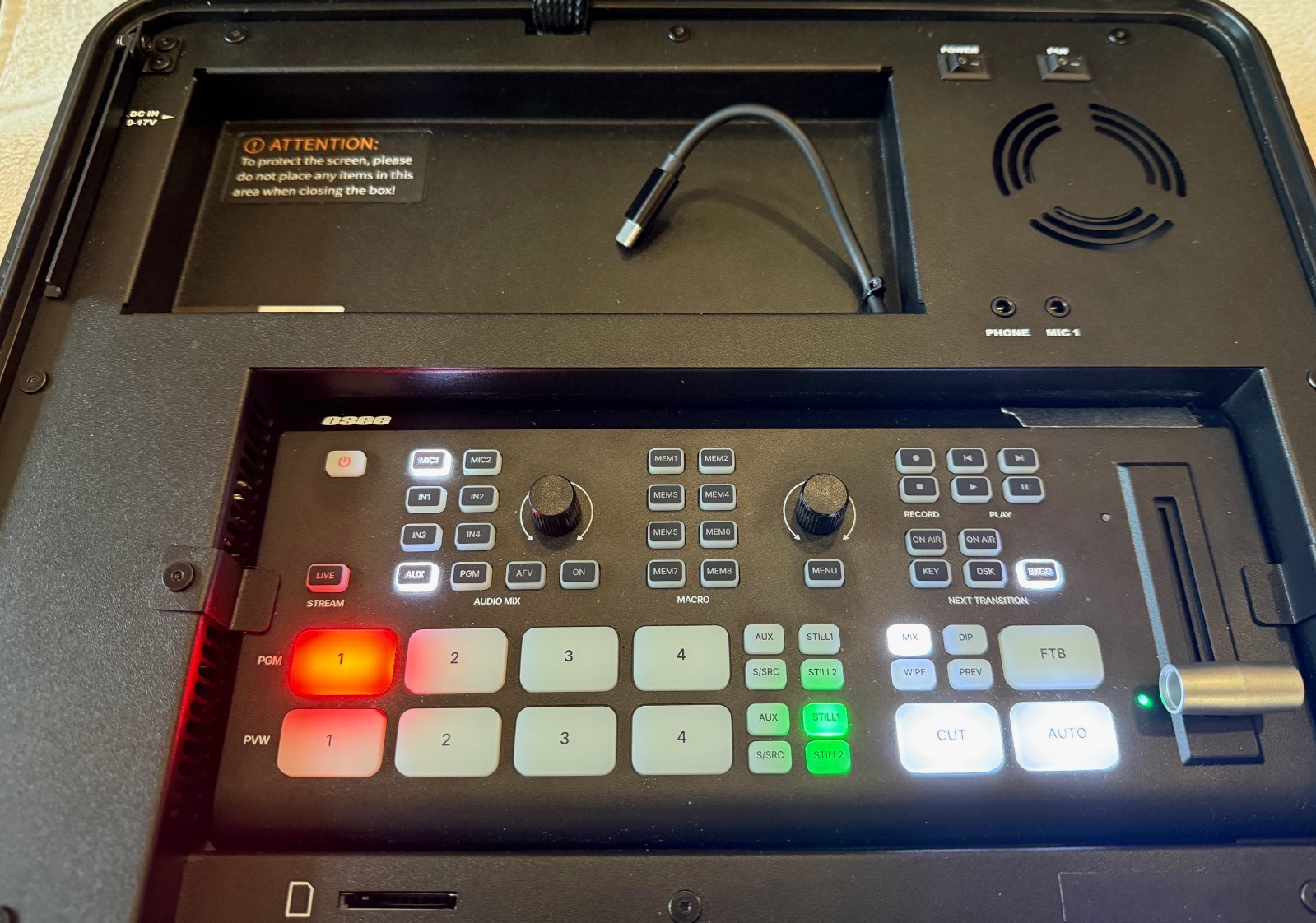 Osee GoStream Duet Multiple Live Stream Camera Video switcher kit.